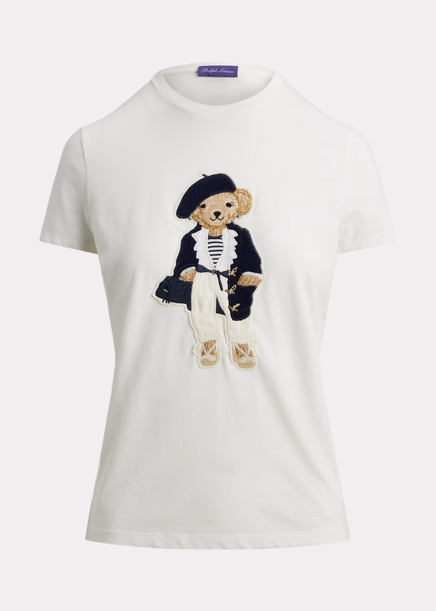 T-Shirt mit Pre-Spring Polo Bear - RALPH LAUREN OUTLET