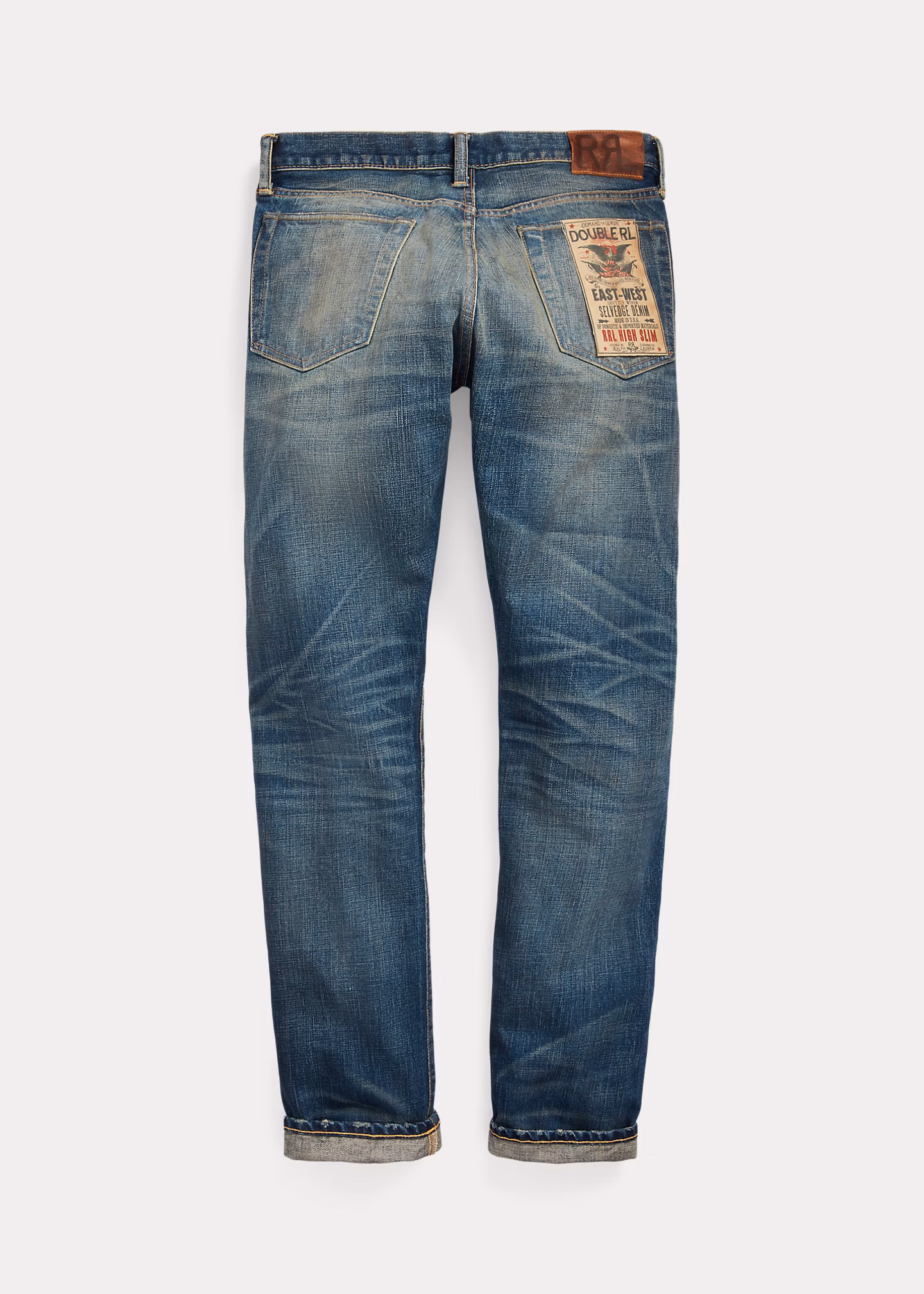 Slim-Fit-Jeans mit Yosemite-Waschung - RALPH LAUREN OUTLET