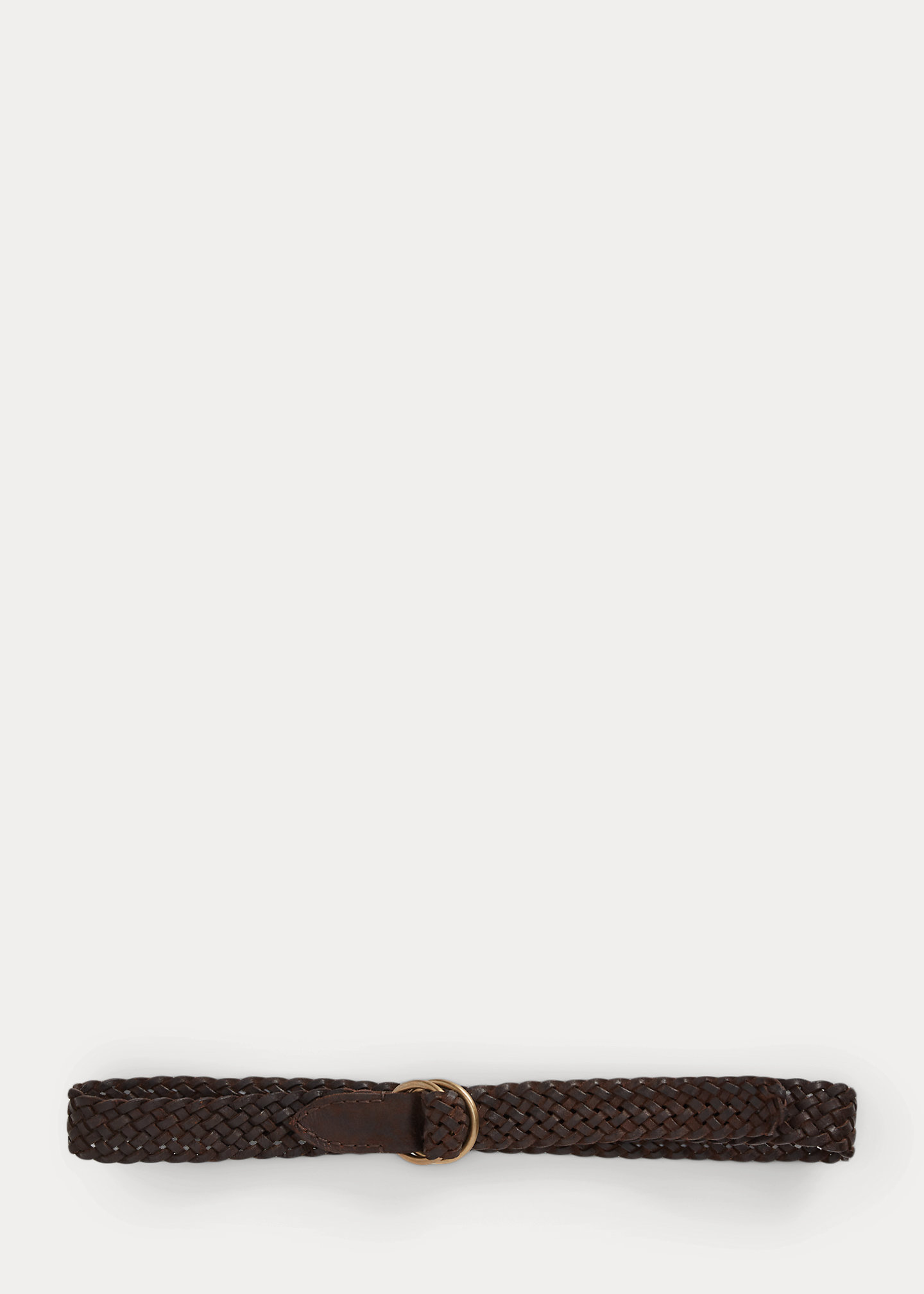 Geflochtener Ledergürtel - RALPH LAUREN OUTLET