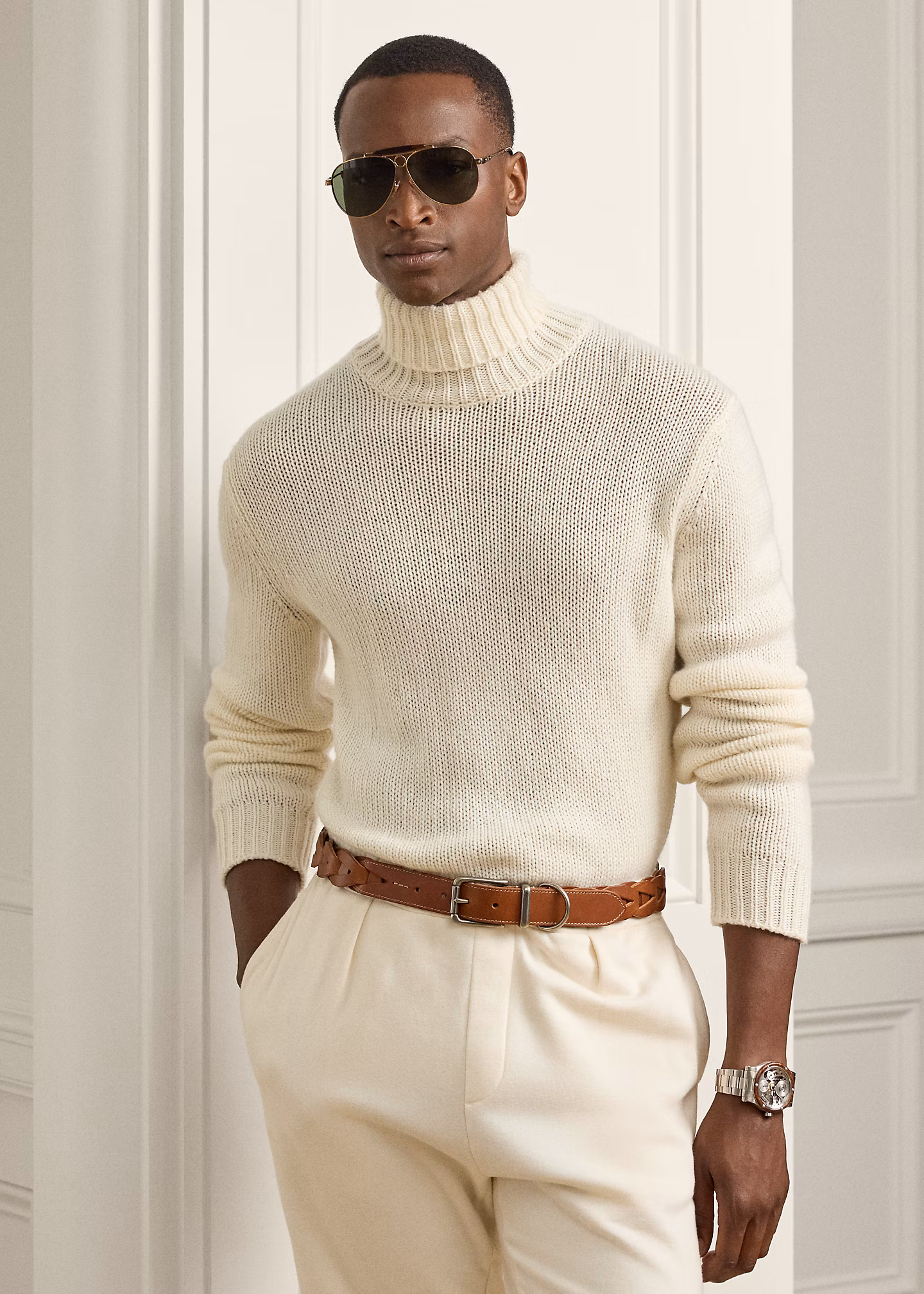 Rollkragenpullover aus Kaschmir - RALPH LAUREN OUTLET