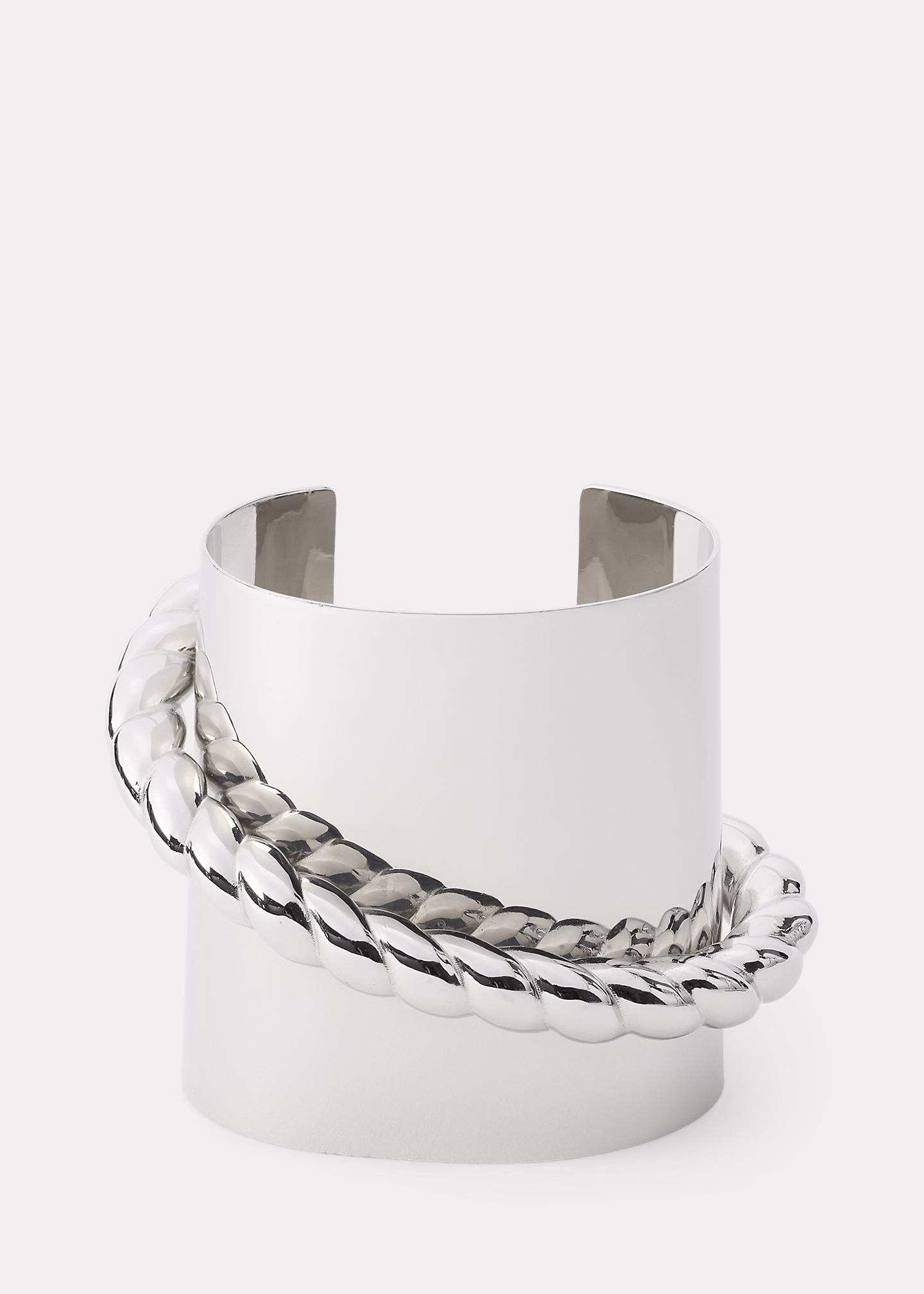 Geometrischer silberfarbener Armreif - RALPH LAUREN OUTLET