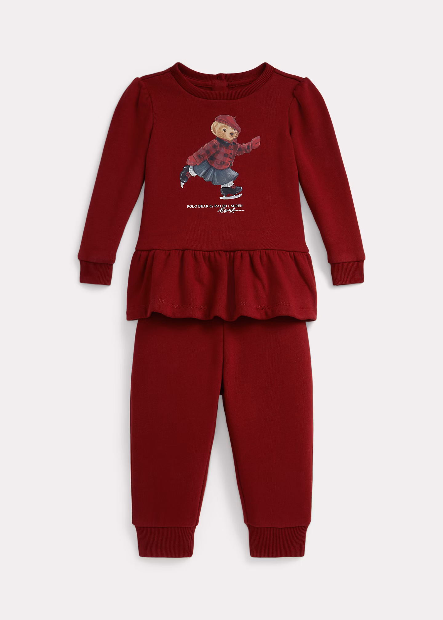 Fleece-Sweatshirt mit Polo Bear und Hose - RALPH LAUREN OUTLET