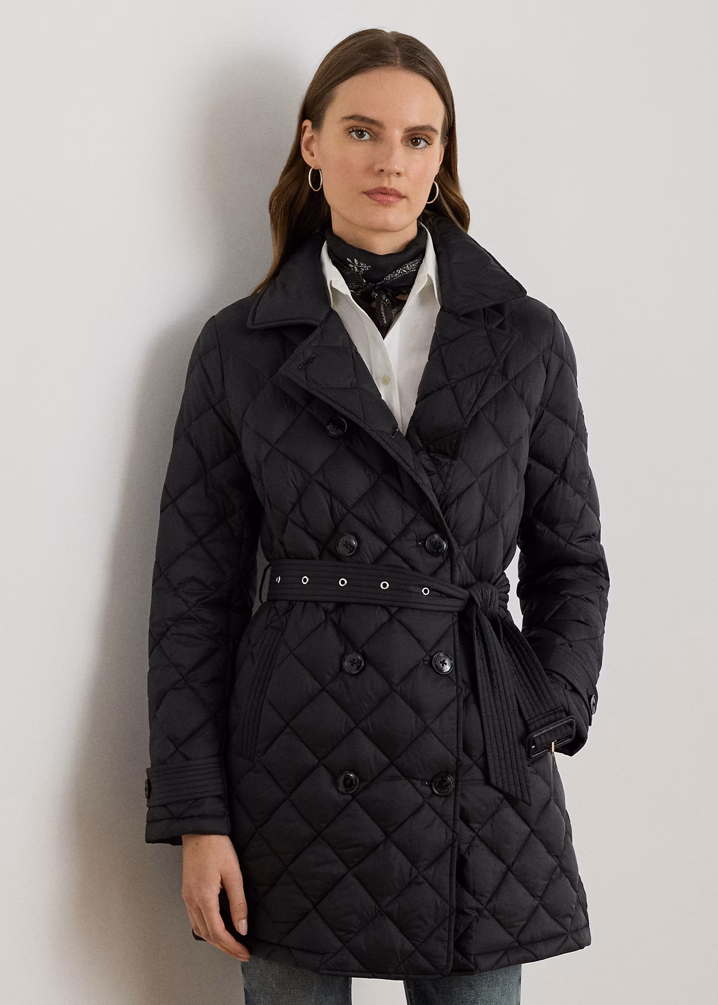 Trenchcoat mit Rautensteppung - RALPH LAUREN OUTLET