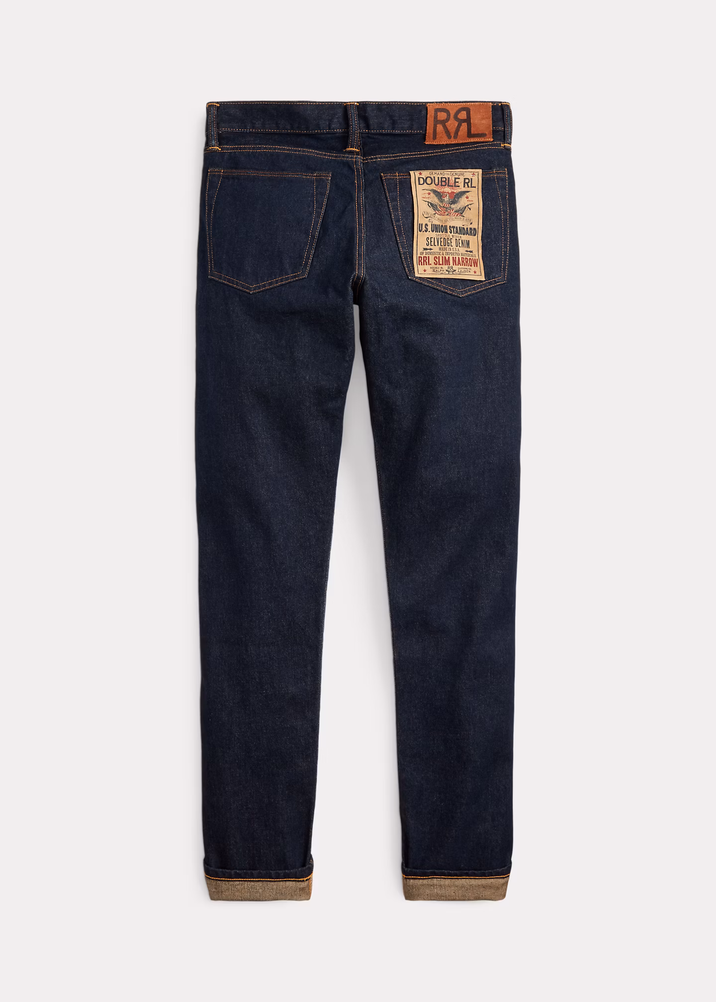 Einmal vorgewaschene Slim-Fit-Jeans - RALPH LAUREN OUTLET