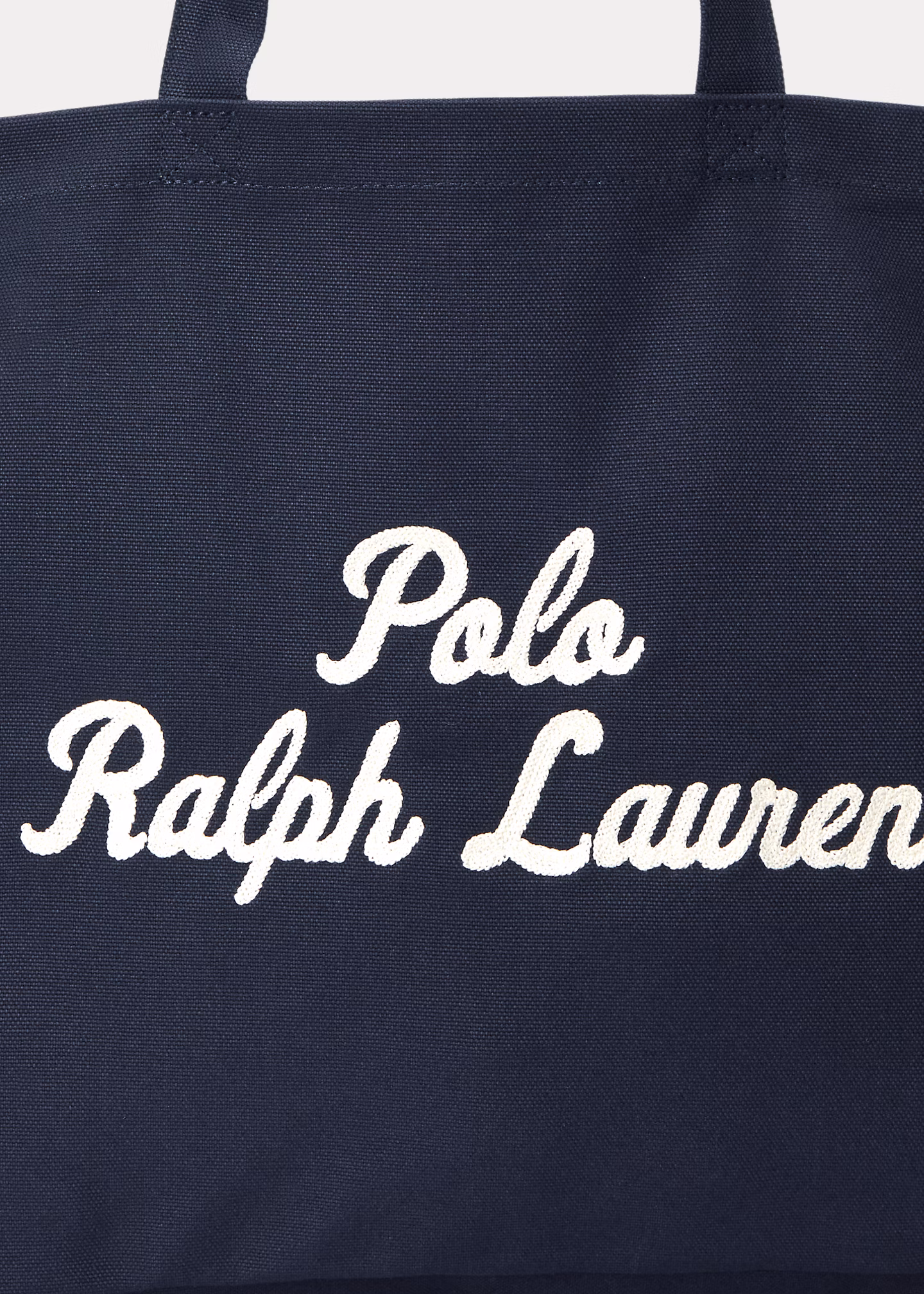 Bestickte Segeltuchtragetasche - RALPH LAUREN OUTLET