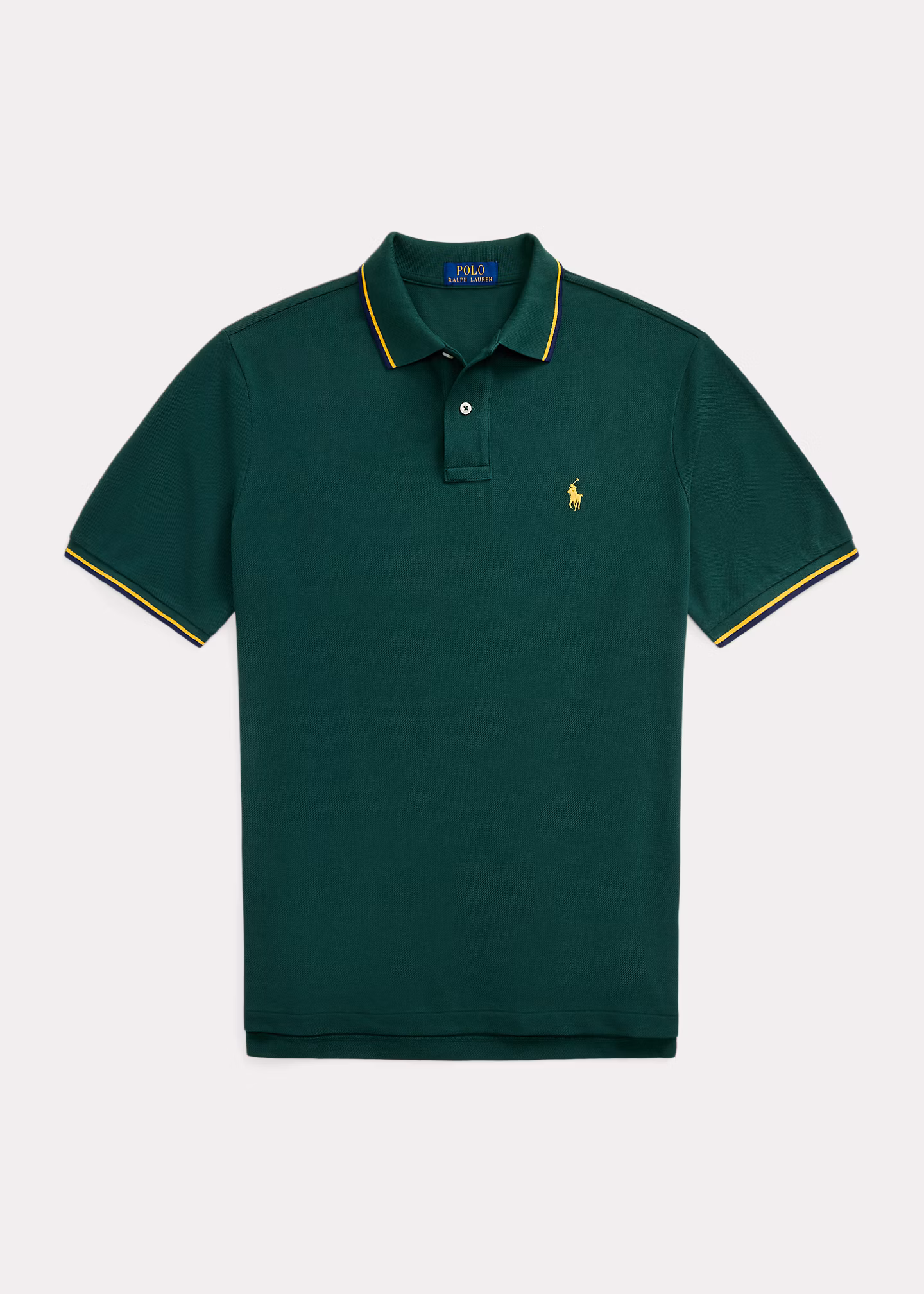 Custom-Slim-Fit Piqué-Poloshirt - RALPH LAUREN OUTLET