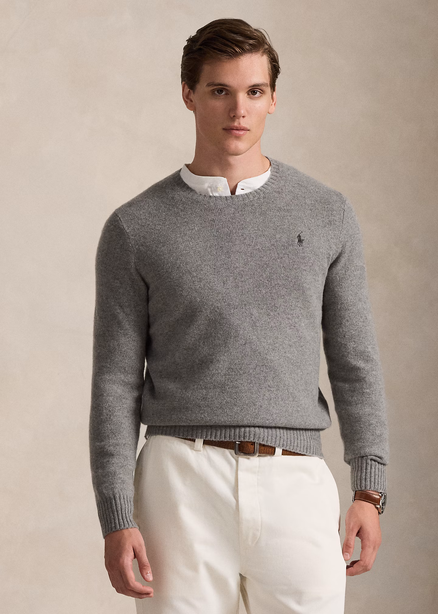 Woll-Kaschmir-Rundhalspullover - RALPH LAUREN OUTLET