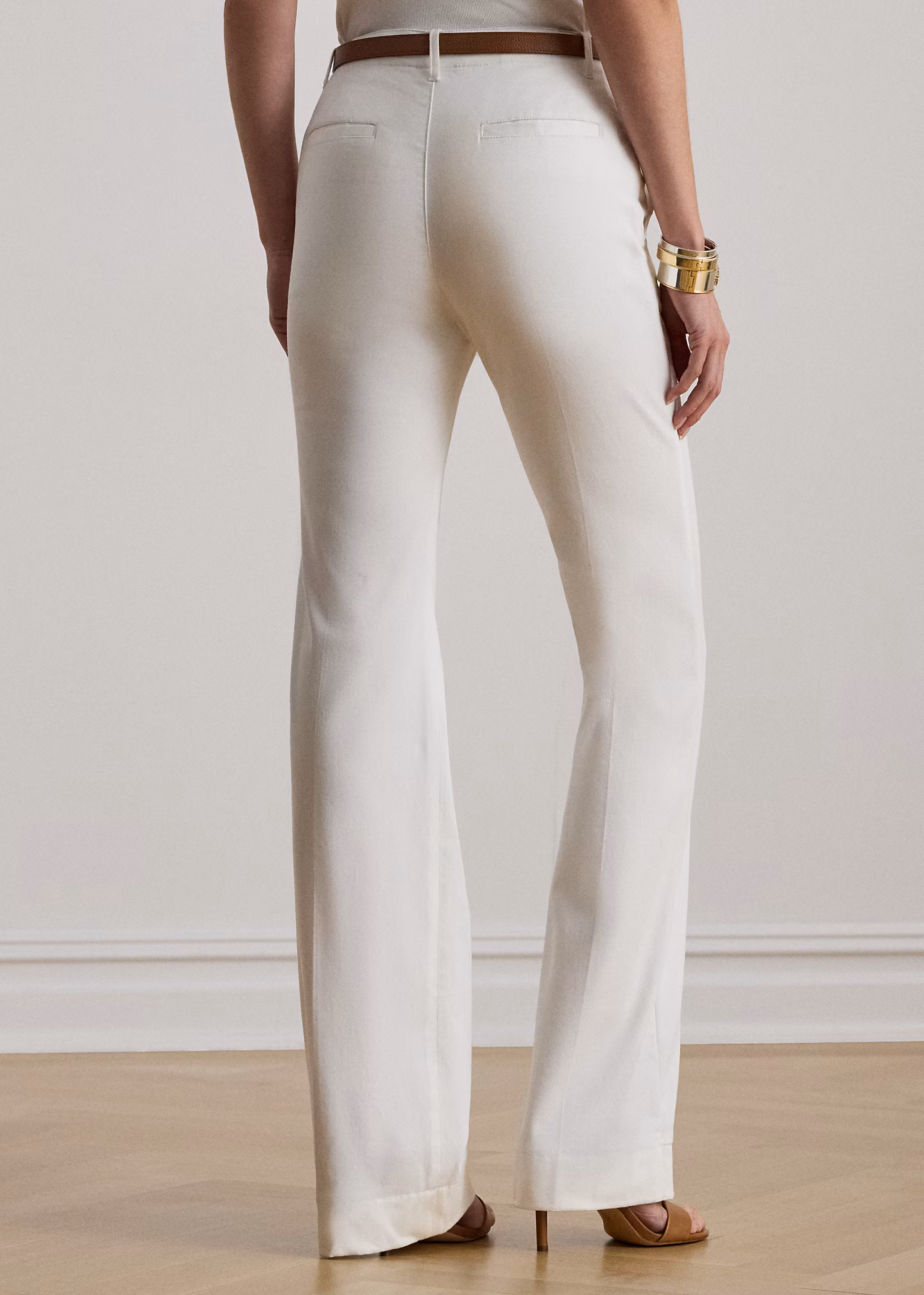 Ausgestellte Baumwollstretch-Chinohose - RALPH LAUREN OUTLET