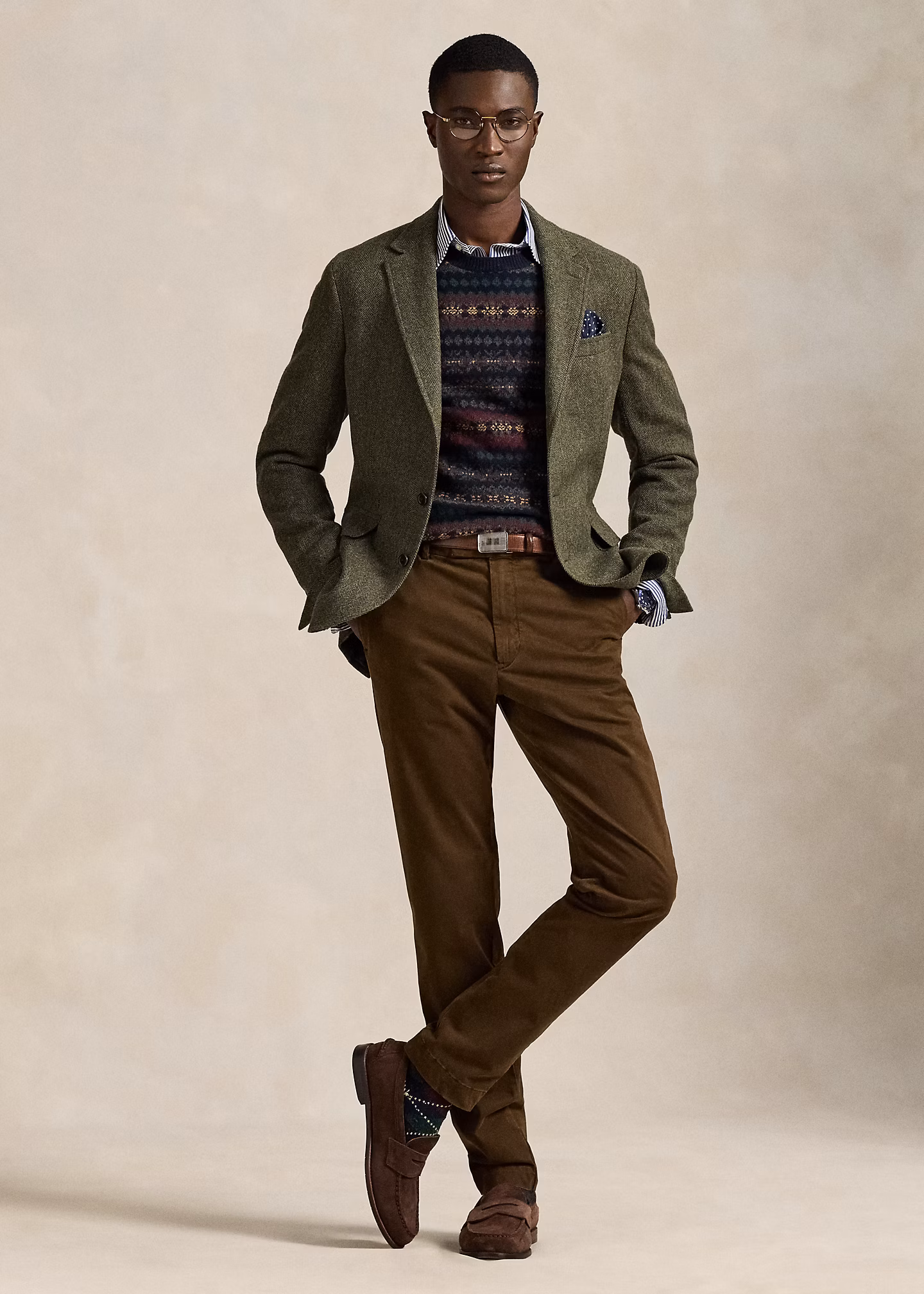 Slim-Fit Hose Jarrett aus Atlas - RALPH LAUREN OUTLET