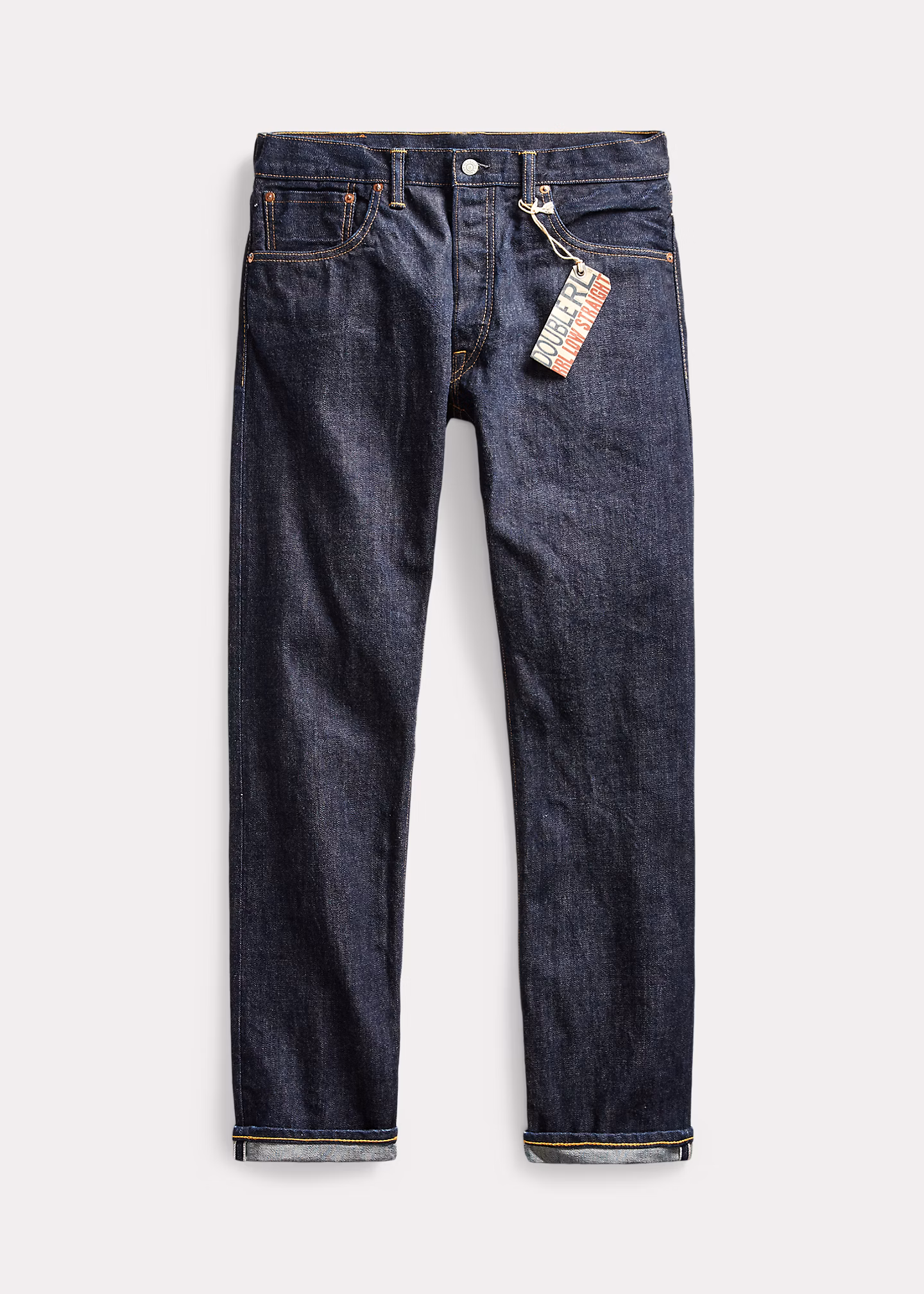 Vorgewaschene Low-Straight-Fit Jeans - RALPH LAUREN OUTLET