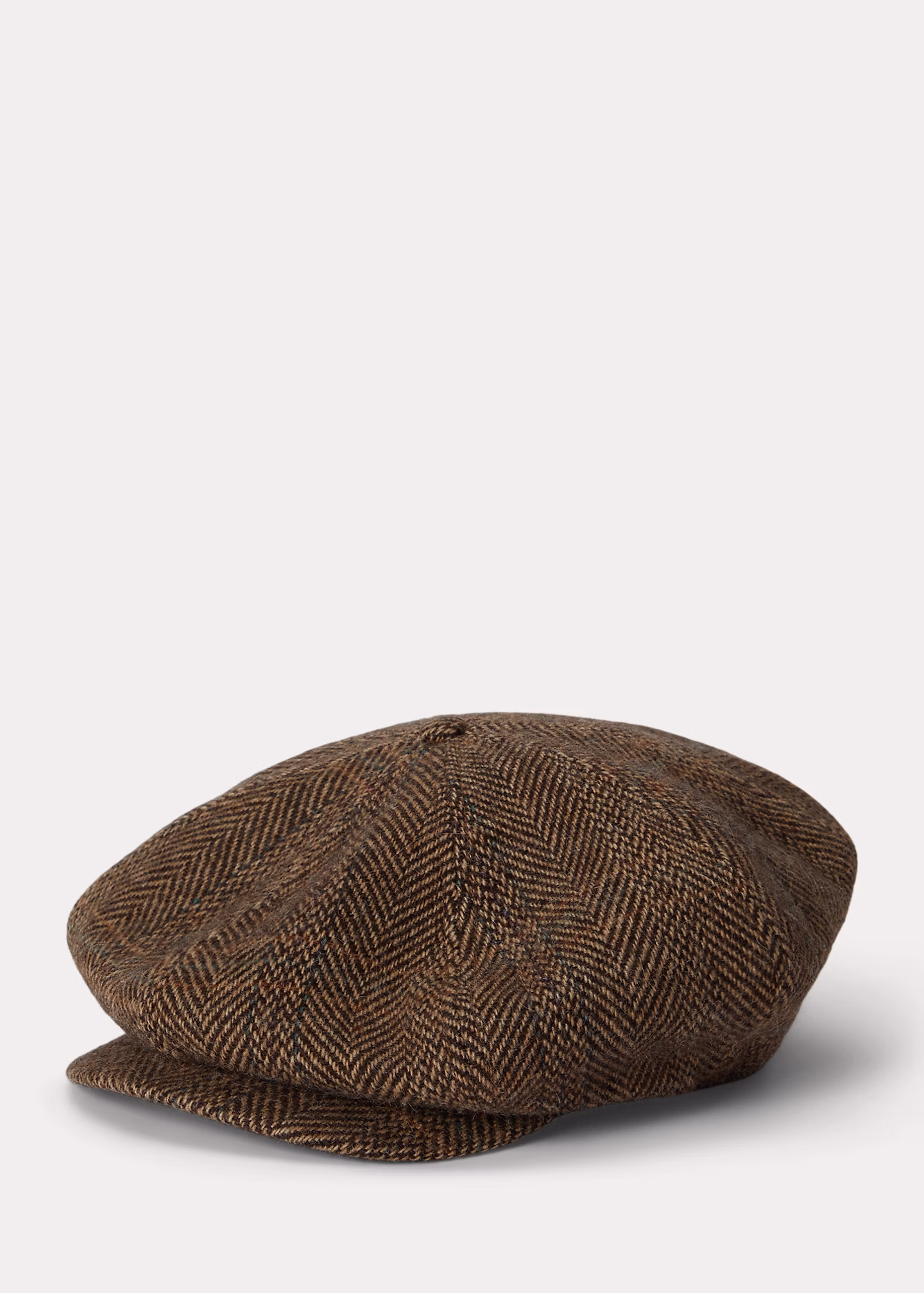 Woll-Tweed-Zeitungsjungenkappe - RALPH LAUREN OUTLET