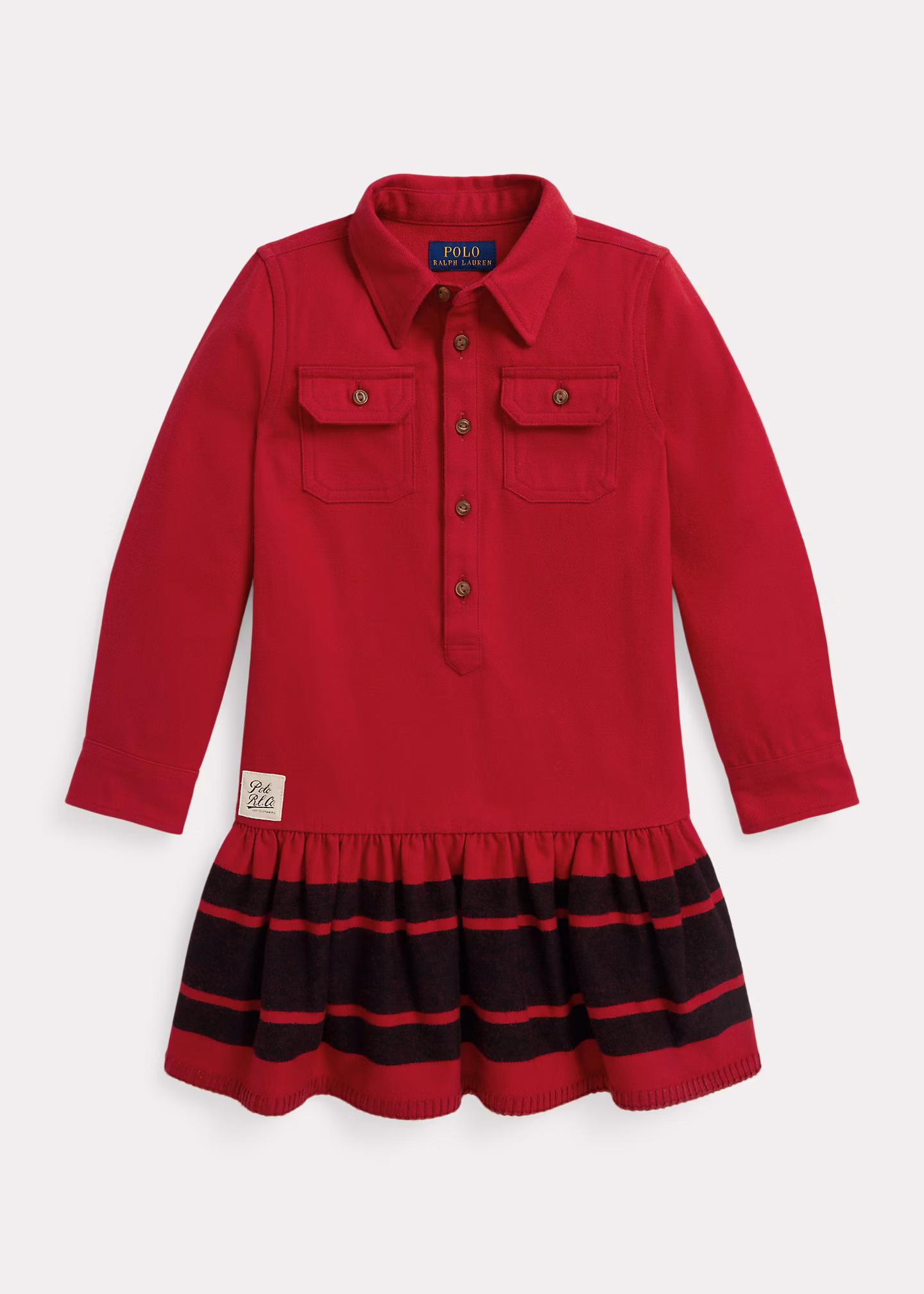 Hemdkleid mit tief sitzender Taille - RALPH LAUREN OUTLET