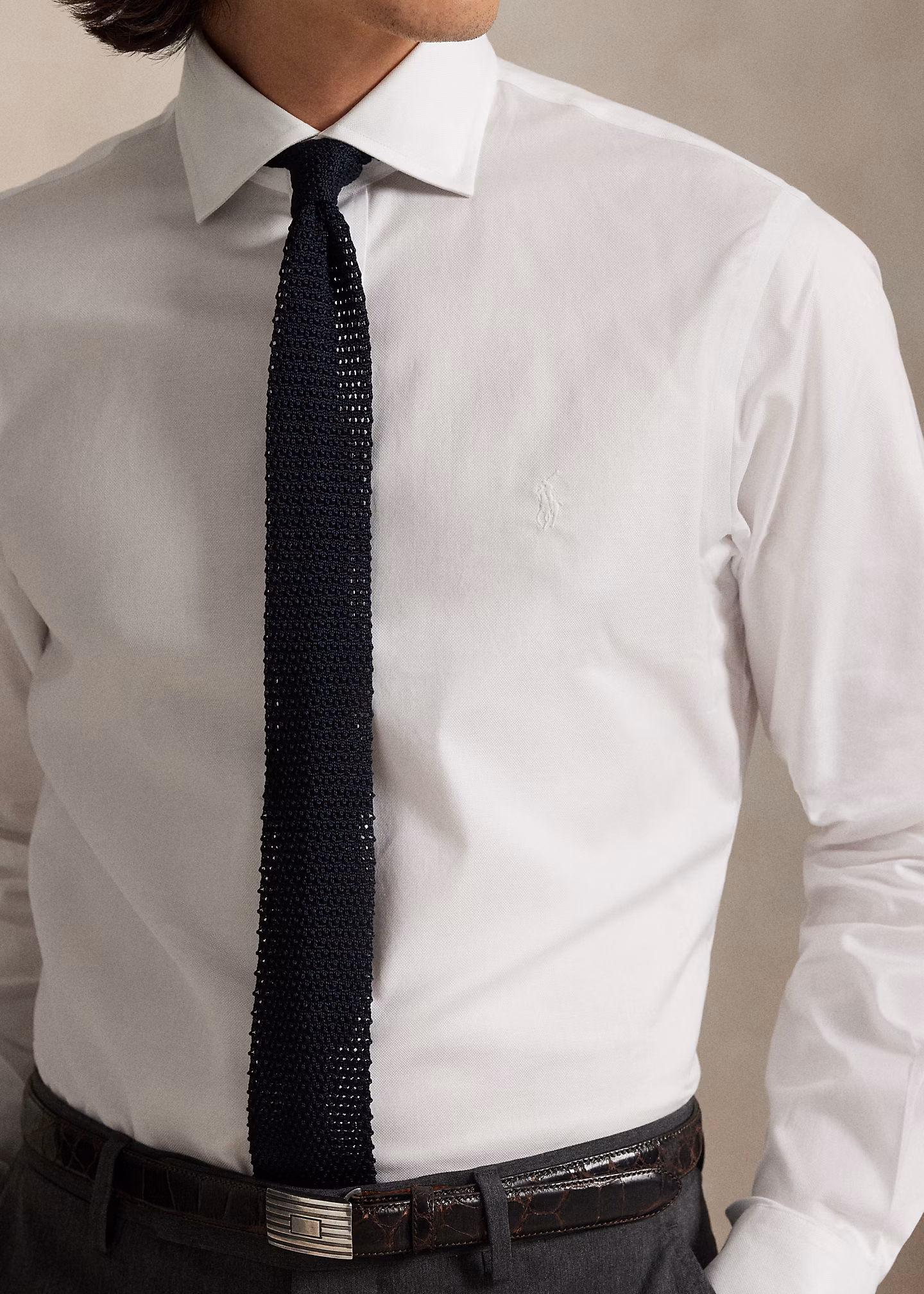 Strukturiertes Custom-Fit Hemd - RALPH LAUREN OUTLET