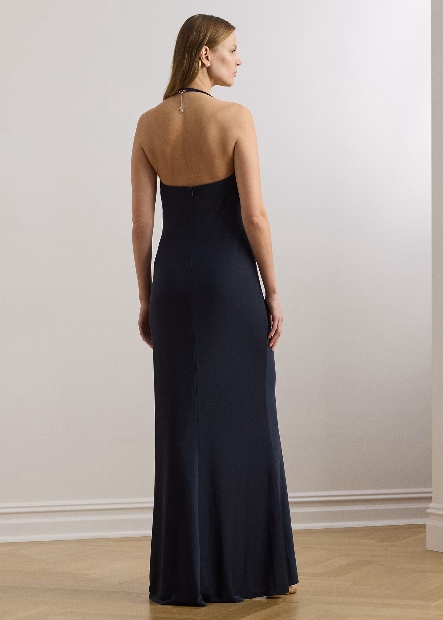 Abendkleid mit Wasserfallausschnitt - RALPH LAUREN OUTLET