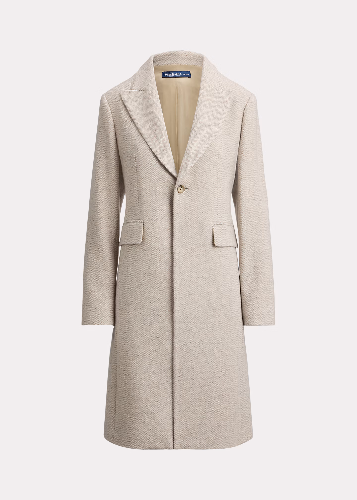 Fischgratmantel aus Wollmischung - RALPH LAUREN OUTLET