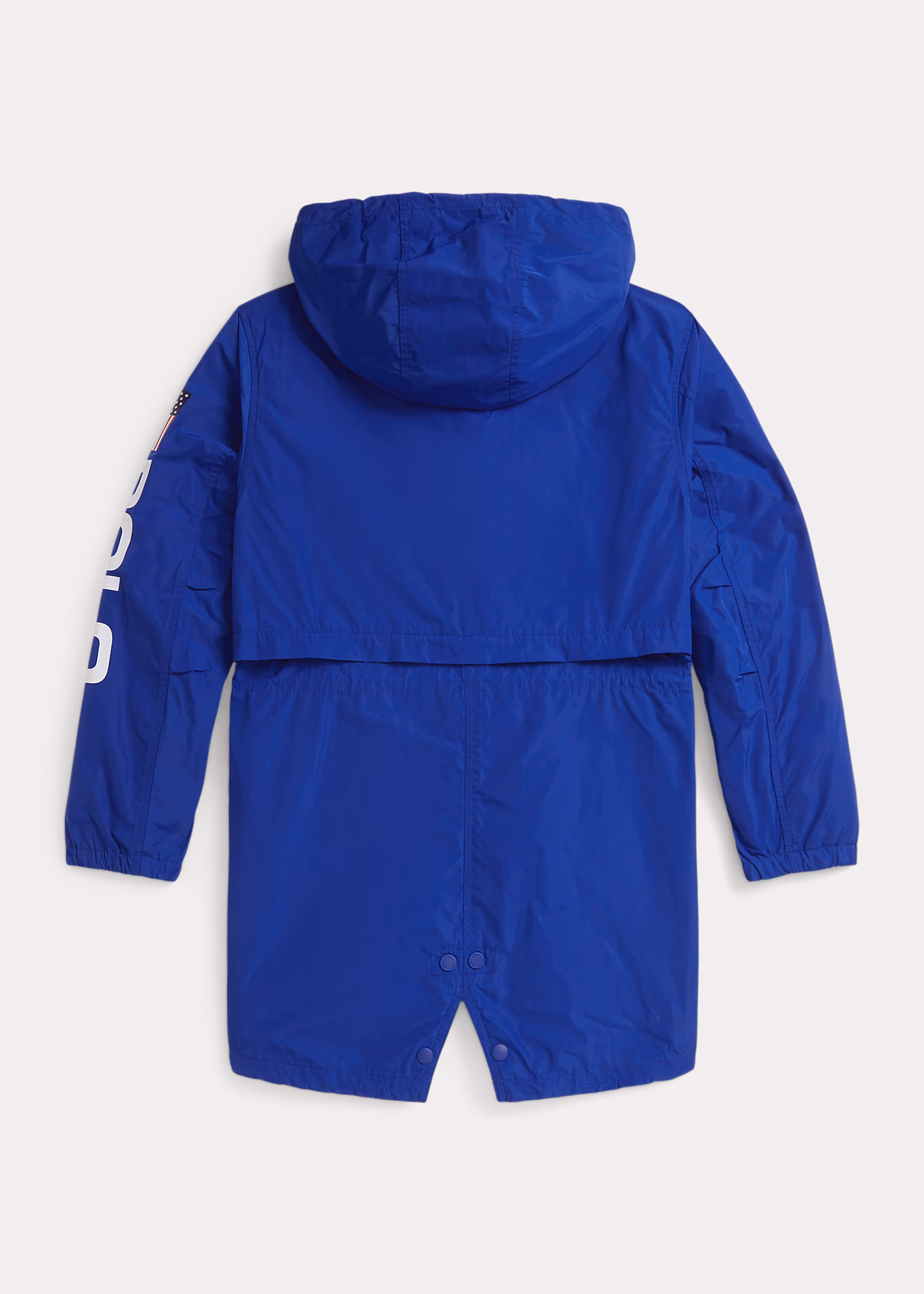 Lange Kapuzenjacke mit Logo - RALPH LAUREN OUTLET