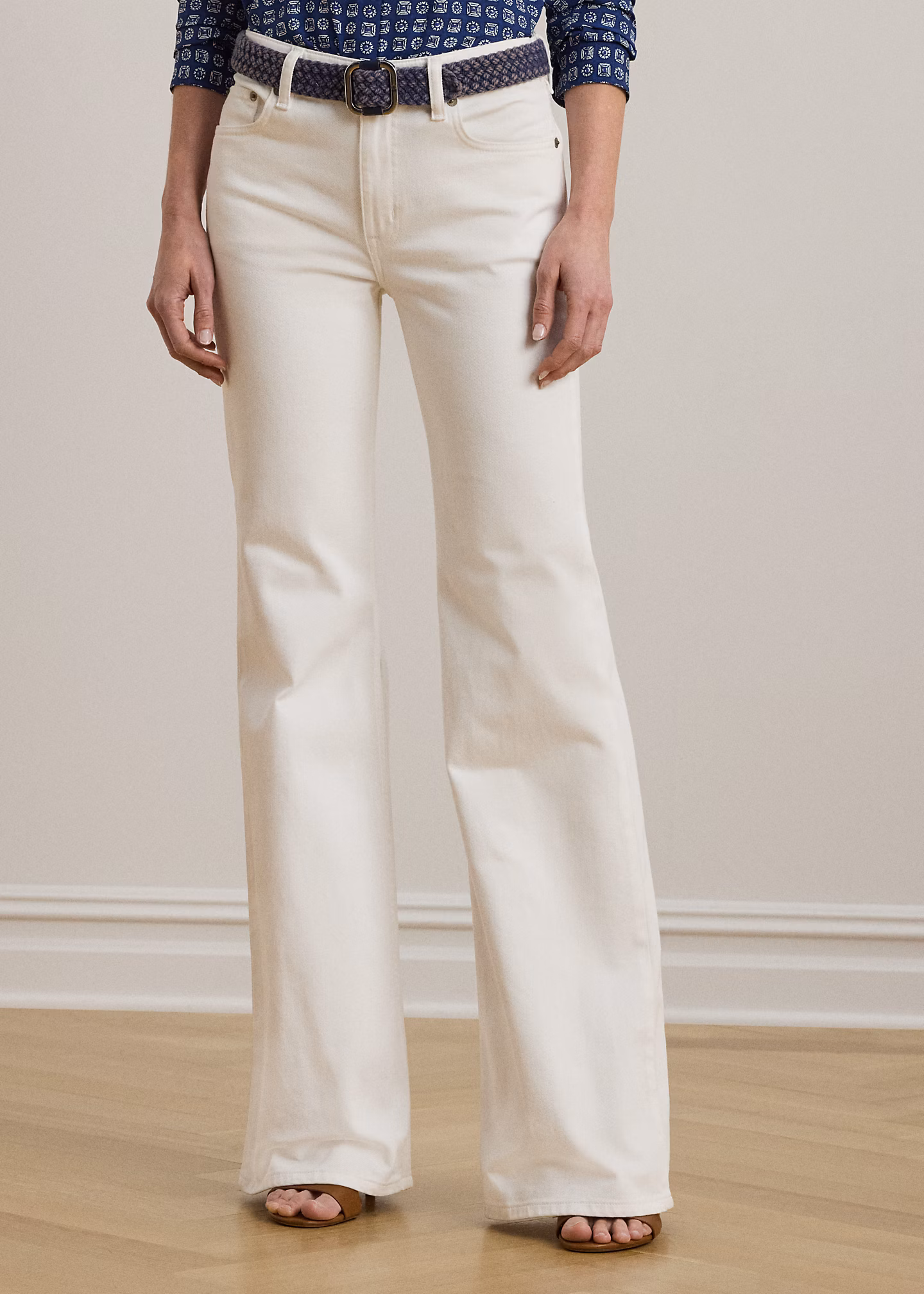 Ausgestellte Jeans mit hoher Leibhöhe - RALPH LAUREN OUTLET