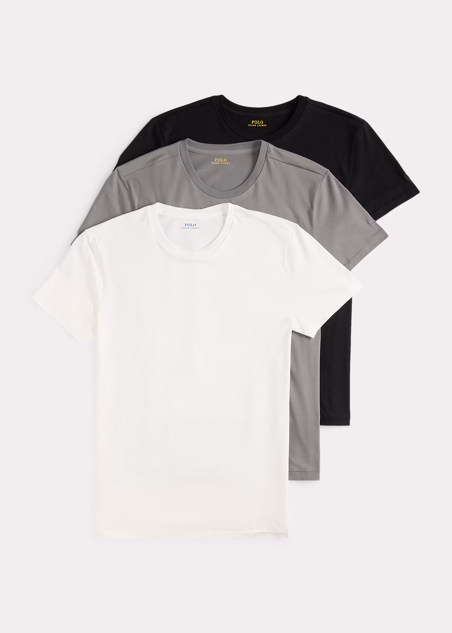 3er-Pack Unterhemden aus Baumwollstretch - RALPH LAUREN OUTLET