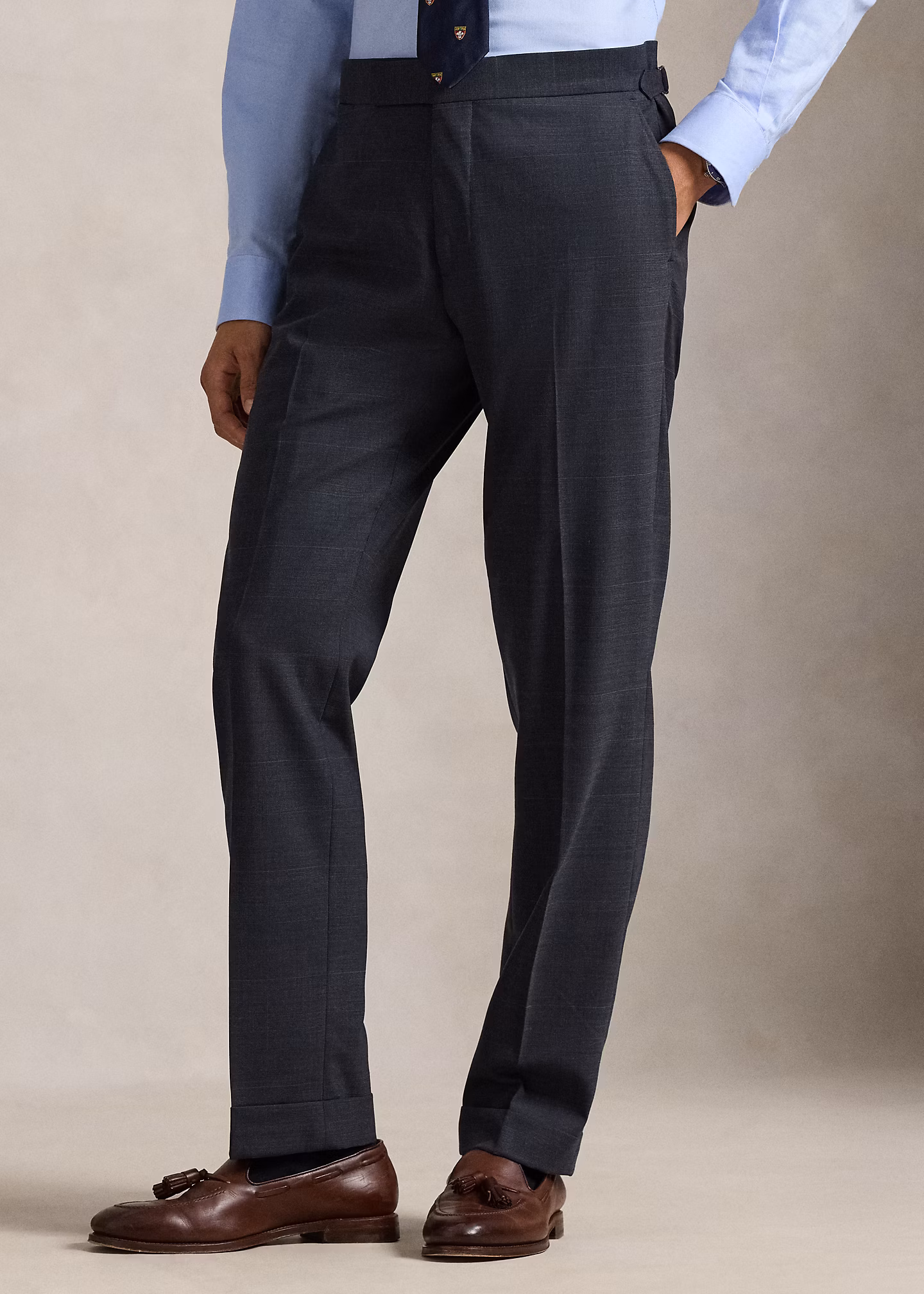 Anzughose aus Wollmischung - RALPH LAUREN OUTLET