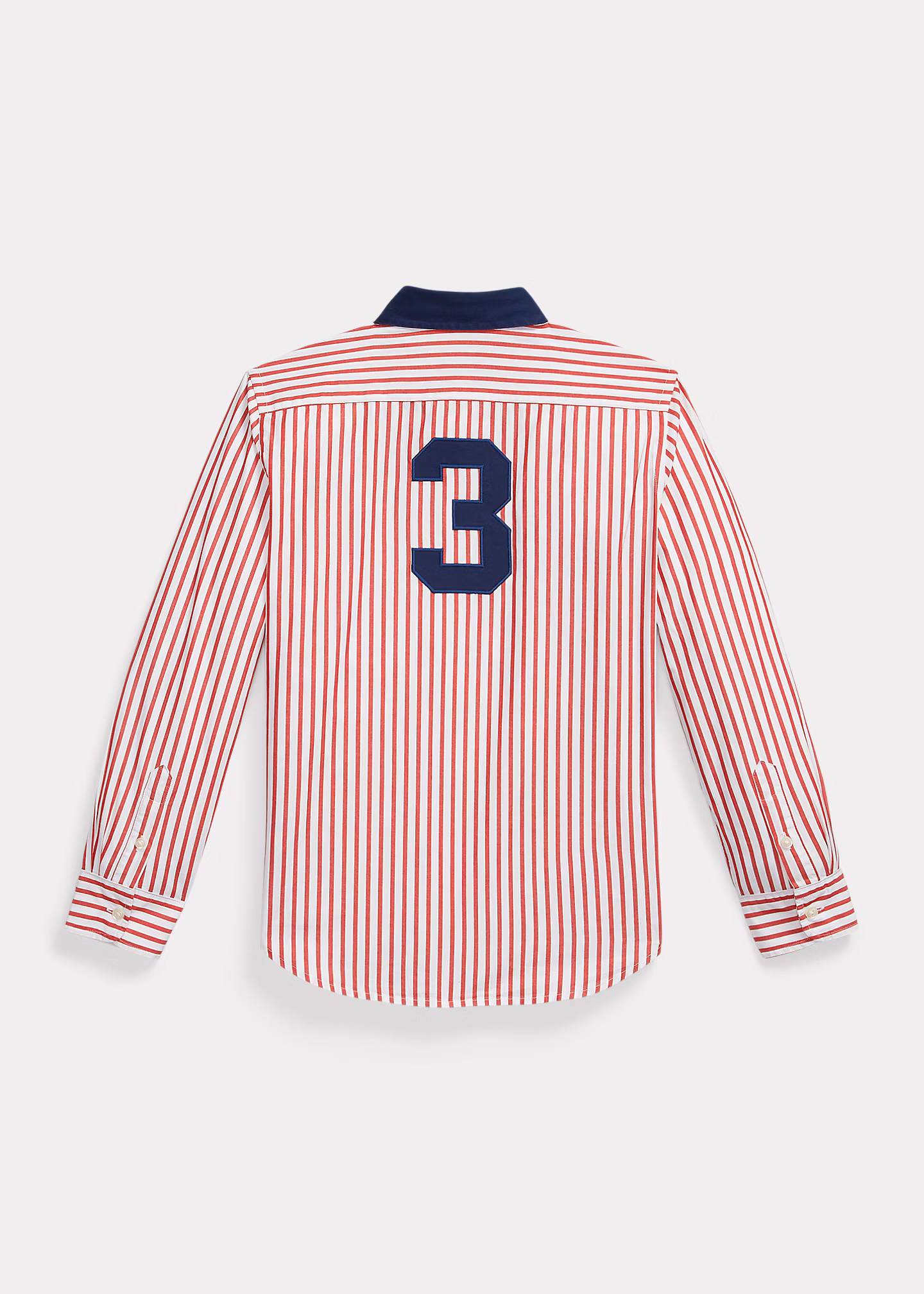 Gestreiftes Popeline-Hemd mit Wappen - RALPH LAUREN OUTLET