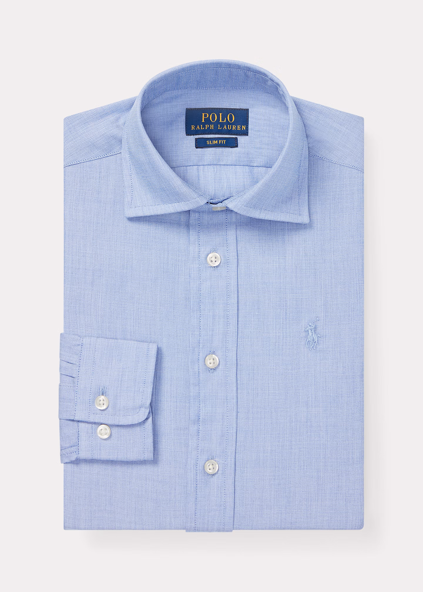 Slim-Fit Anzughemd Regent aus Baumwolle - RALPH LAUREN OUTLET