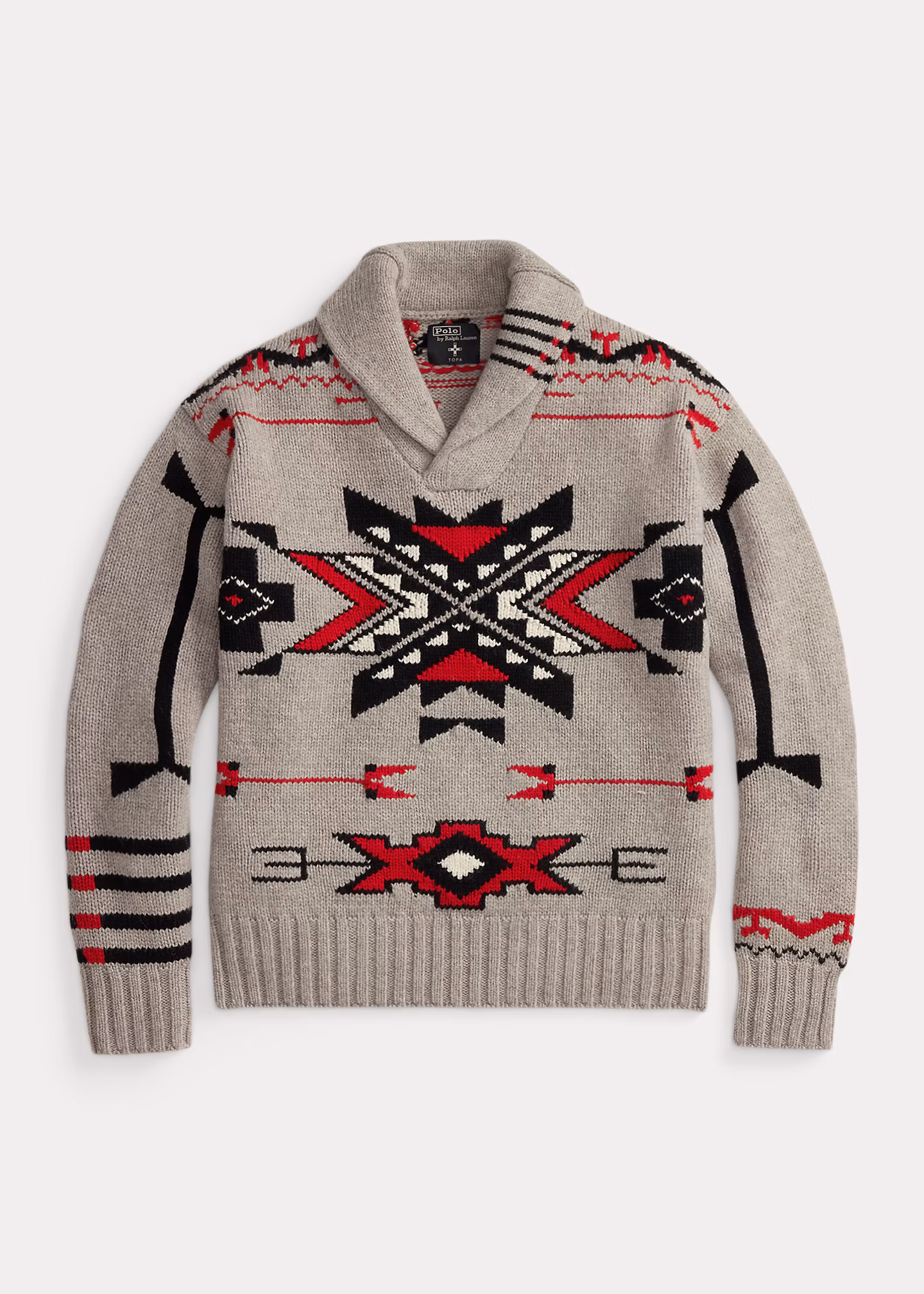 Pullover PRL x TÓPA Grey Sky Lodge - RALPH LAUREN OUTLET