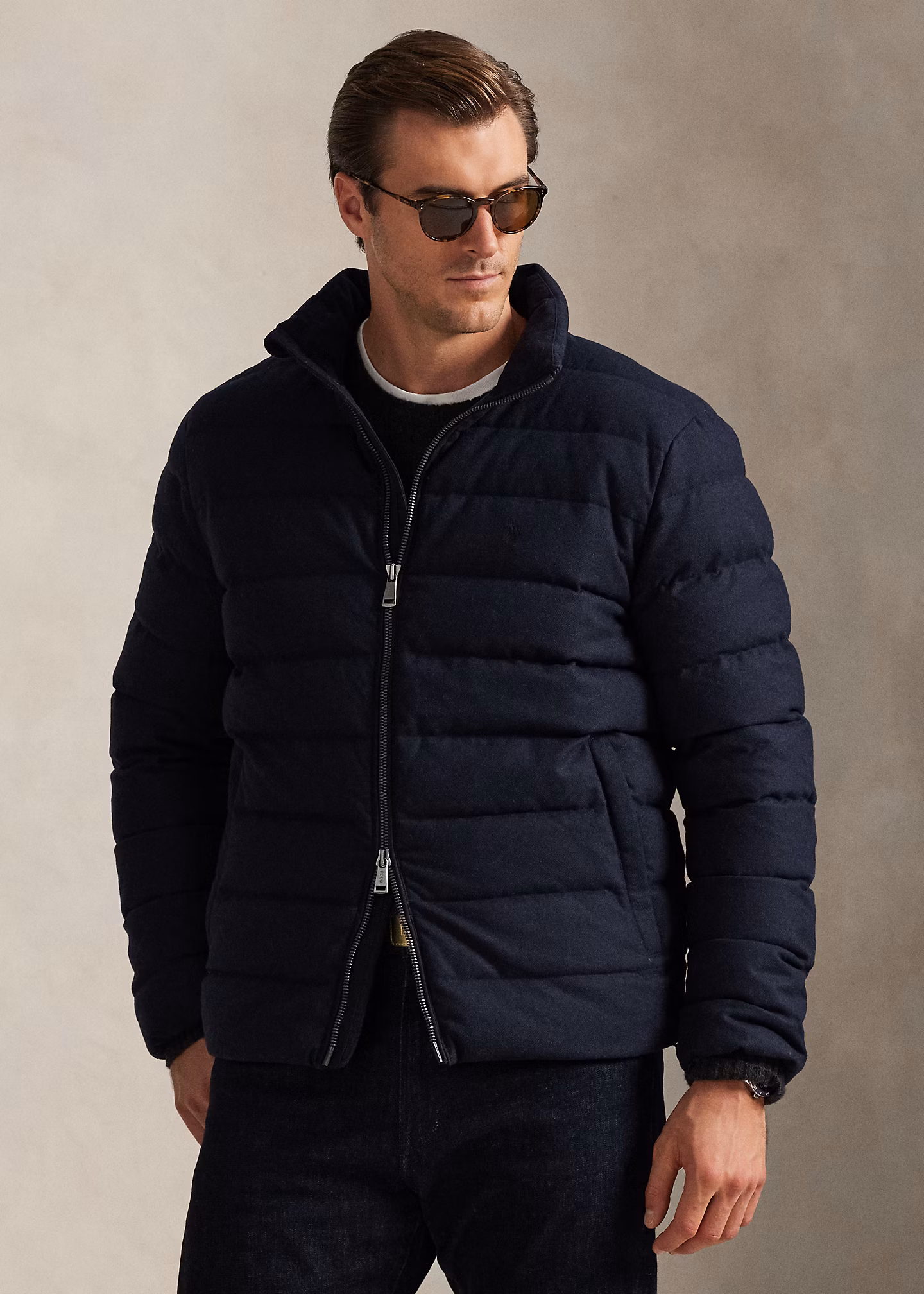 Die Fischgrat-Daunenjacke Colden - RALPH LAUREN OUTLET
