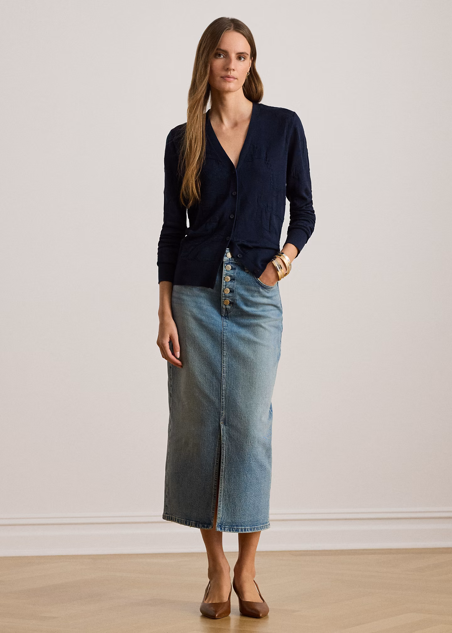 Strickjacke mit Gürtelmotiv - RALPH LAUREN OUTLET