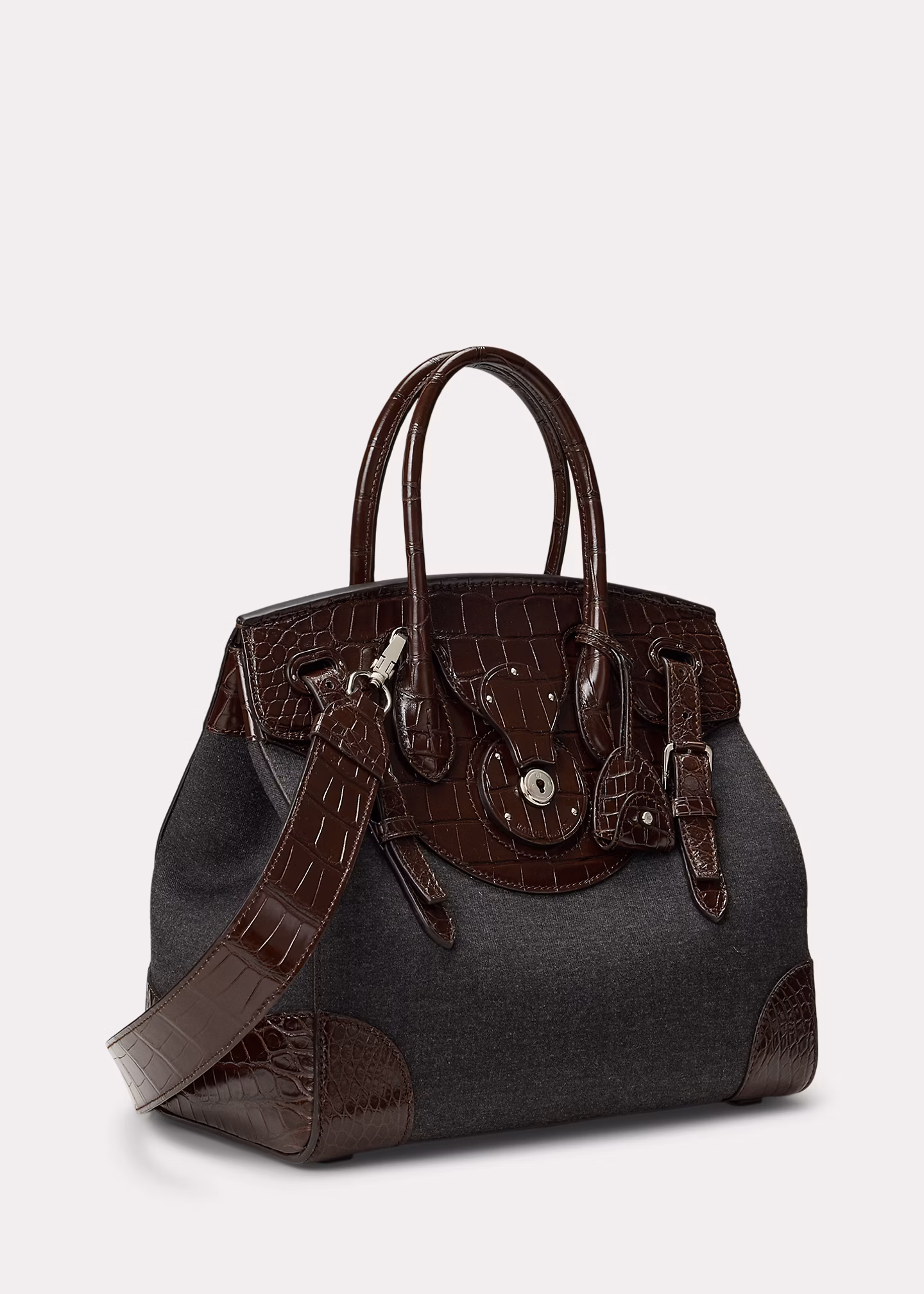 Flanelltasche Soft Ricky 33 mit Besatz - RALPH LAUREN OUTLET