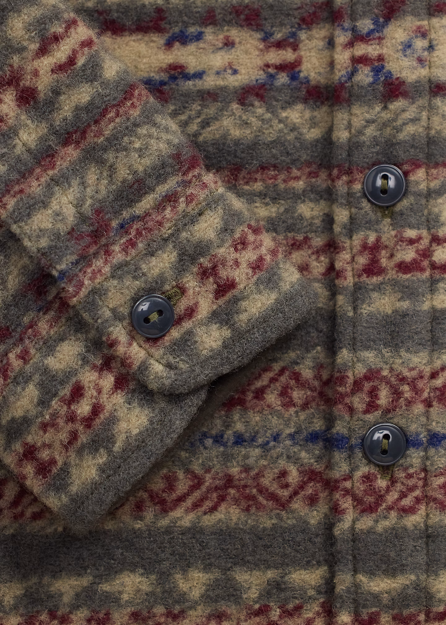 Fair-Isle-Arbeitshemd aus Wollmischung - RALPH LAUREN OUTLET