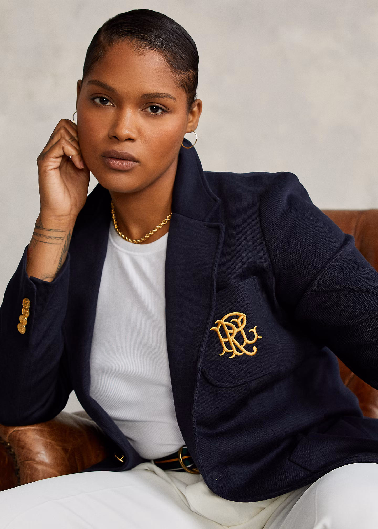 Doppellagiger Jacquardblazer - RALPH LAUREN OUTLET