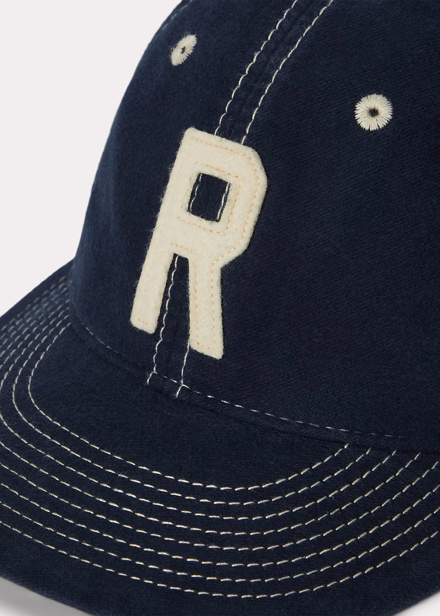 Baseballkappe aus angerautem Chamois - RALPH LAUREN OUTLET