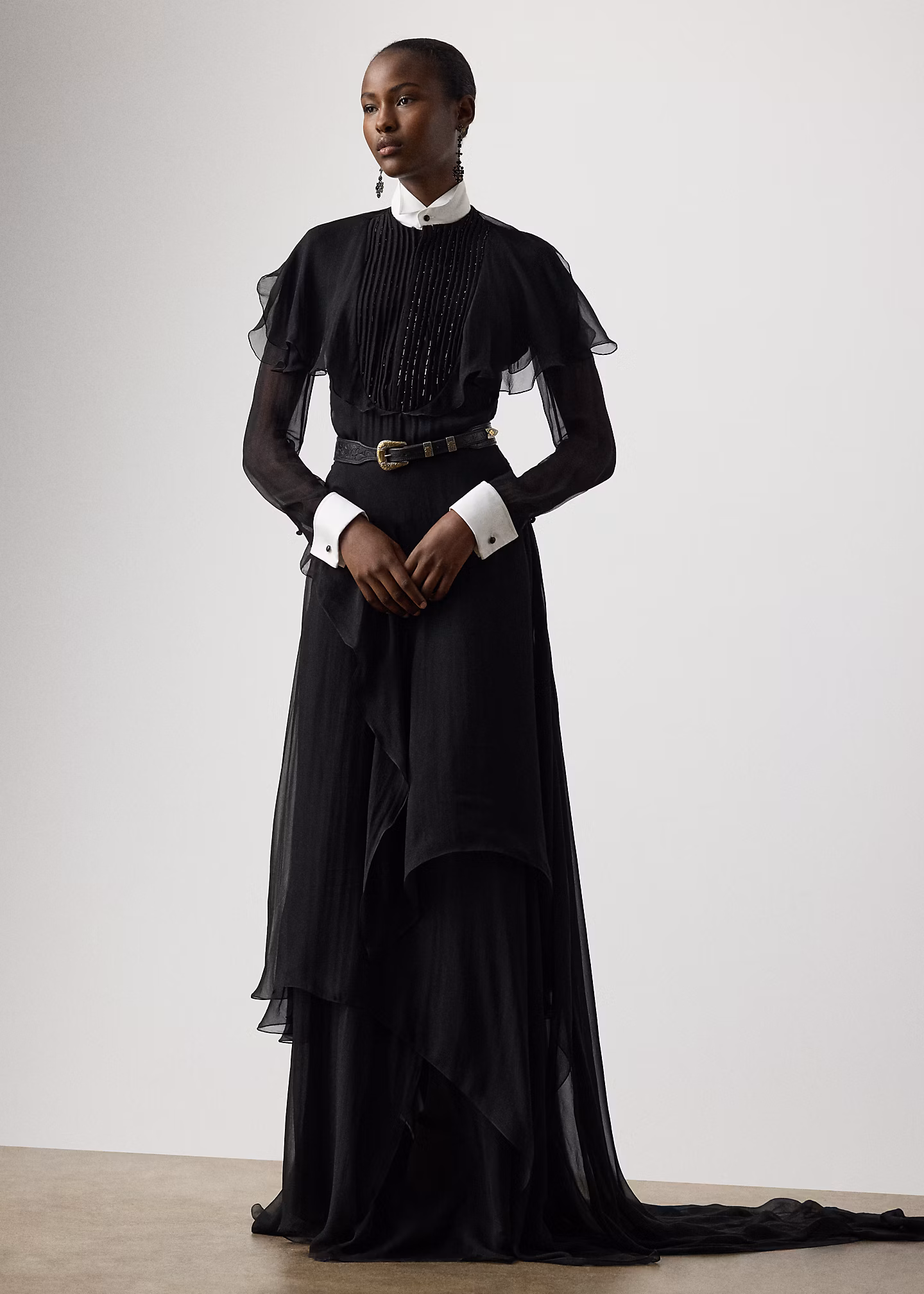 Abendkleid Emala aus Seidenchiffon - RALPH LAUREN OUTLET