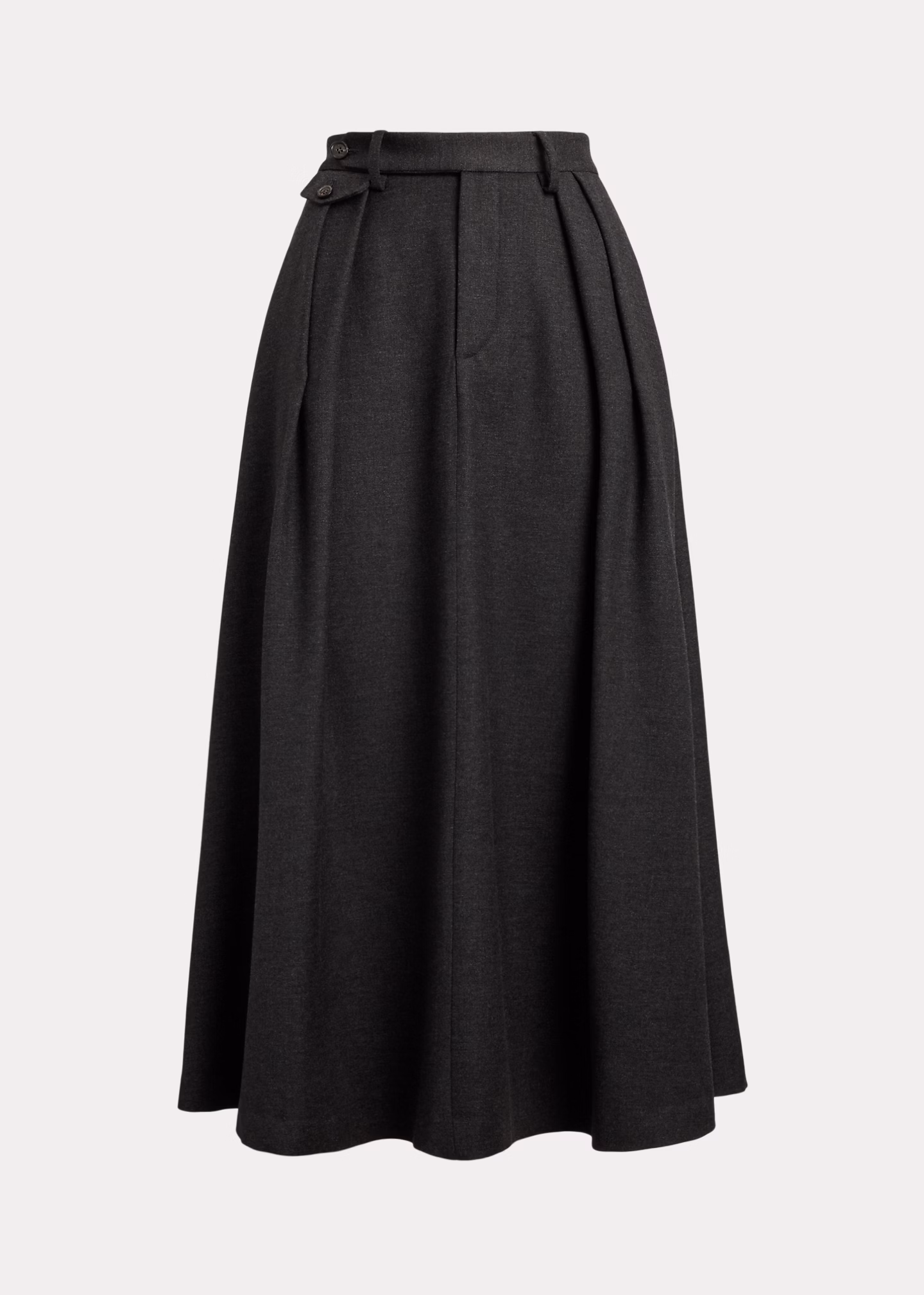 Rock Evilyn aus Wollflanell - RALPH LAUREN OUTLET