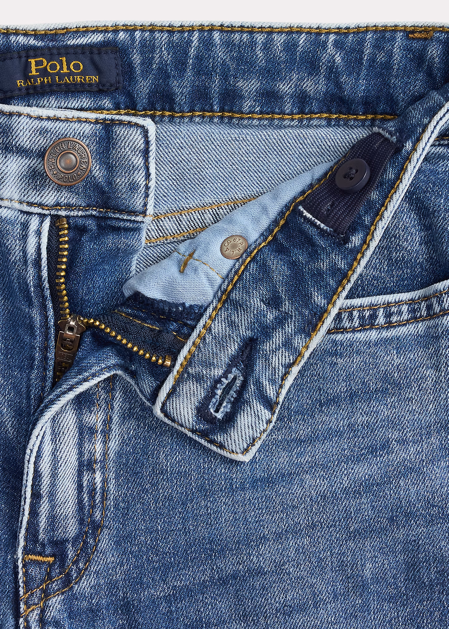 Ausgestellte Denim-Jeans in Indigo - RALPH LAUREN OUTLET