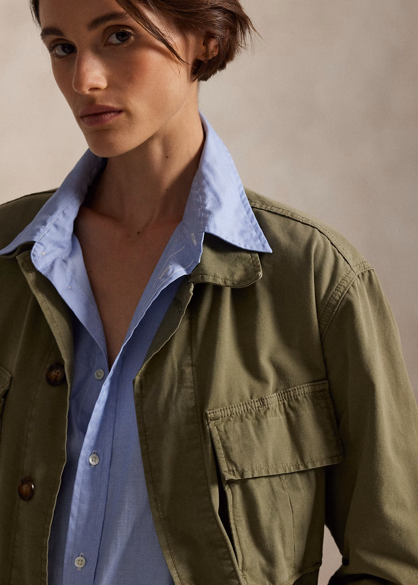 Utility-Jacke aus Baumwollsegeltuch - RALPH LAUREN OUTLET