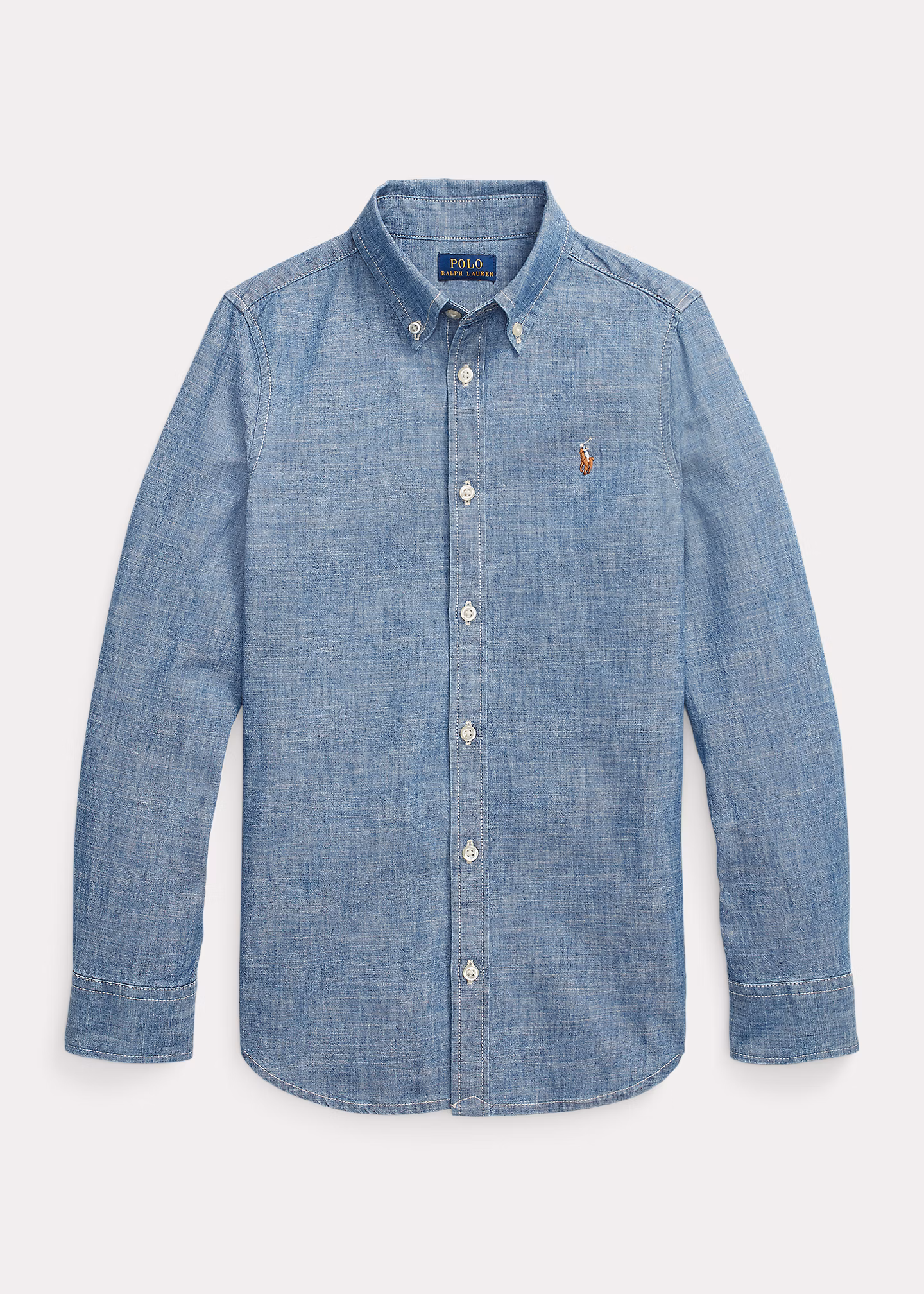 Hemd aus Baumwoll-Chambray - RALPH LAUREN OUTLET