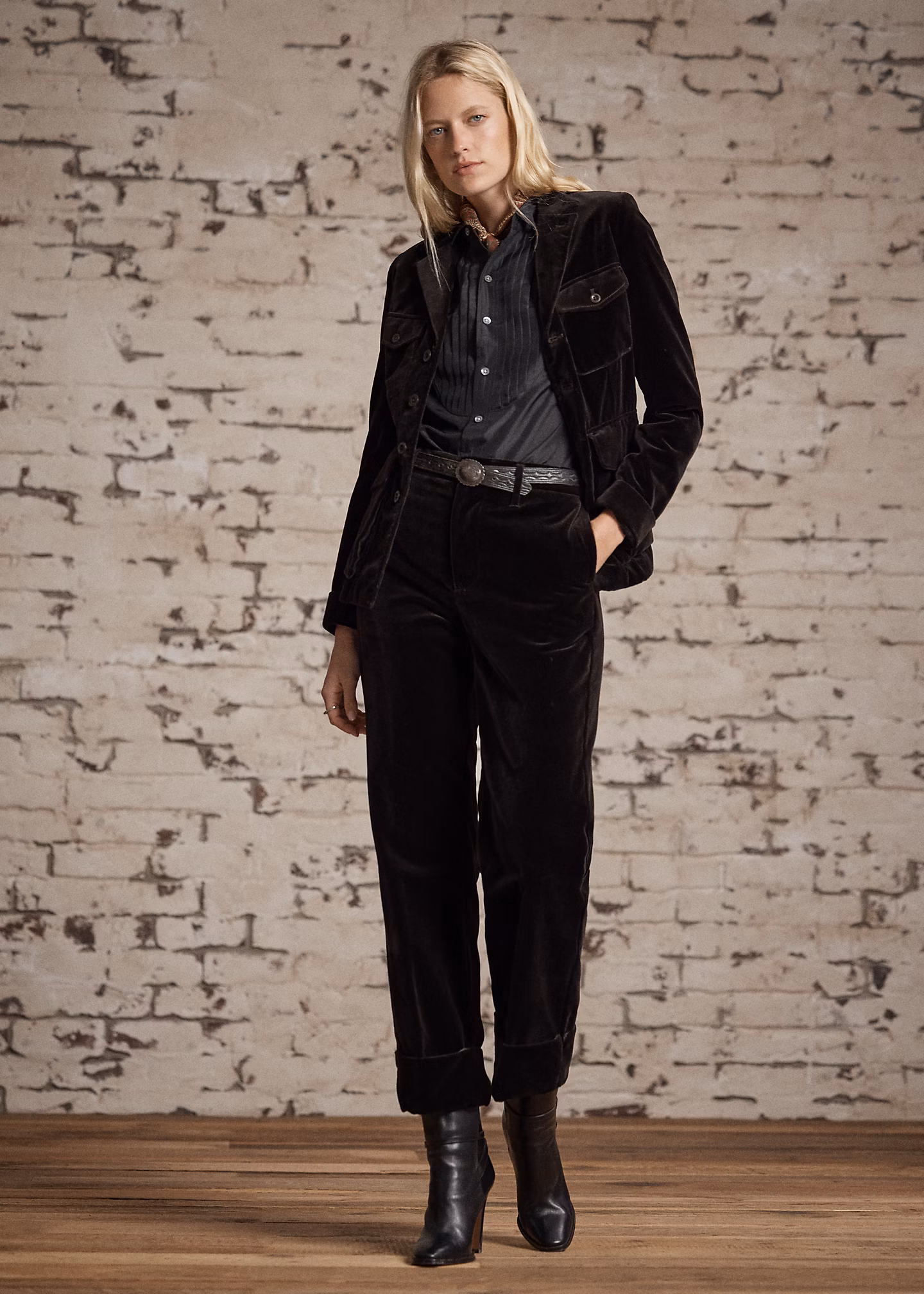 Hose aus Baumwollsamt - RALPH LAUREN OUTLET