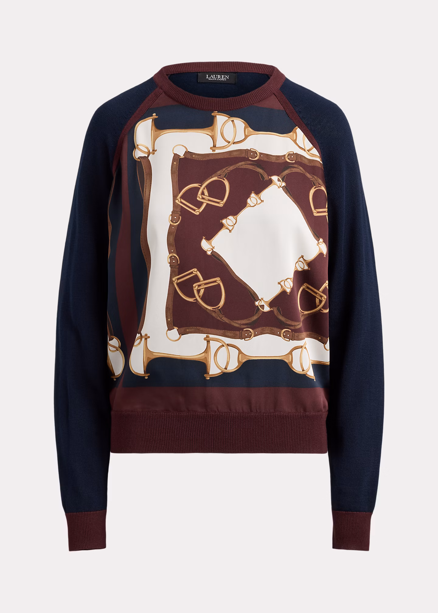 Pullover mit Reitsport-Druck - RALPH LAUREN OUTLET