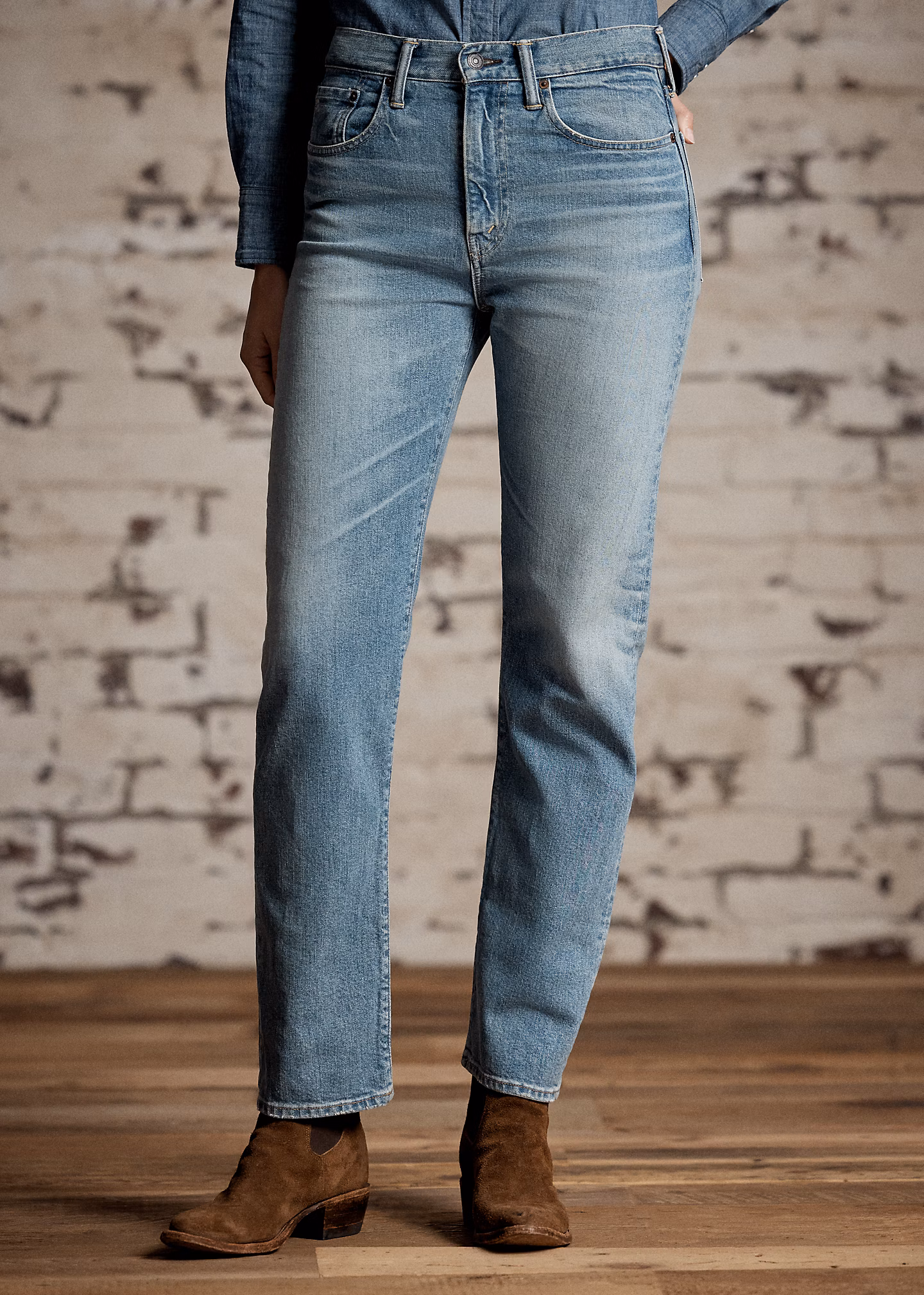 Straight-Fit Jeans Aubrie - RALPH LAUREN OUTLET
