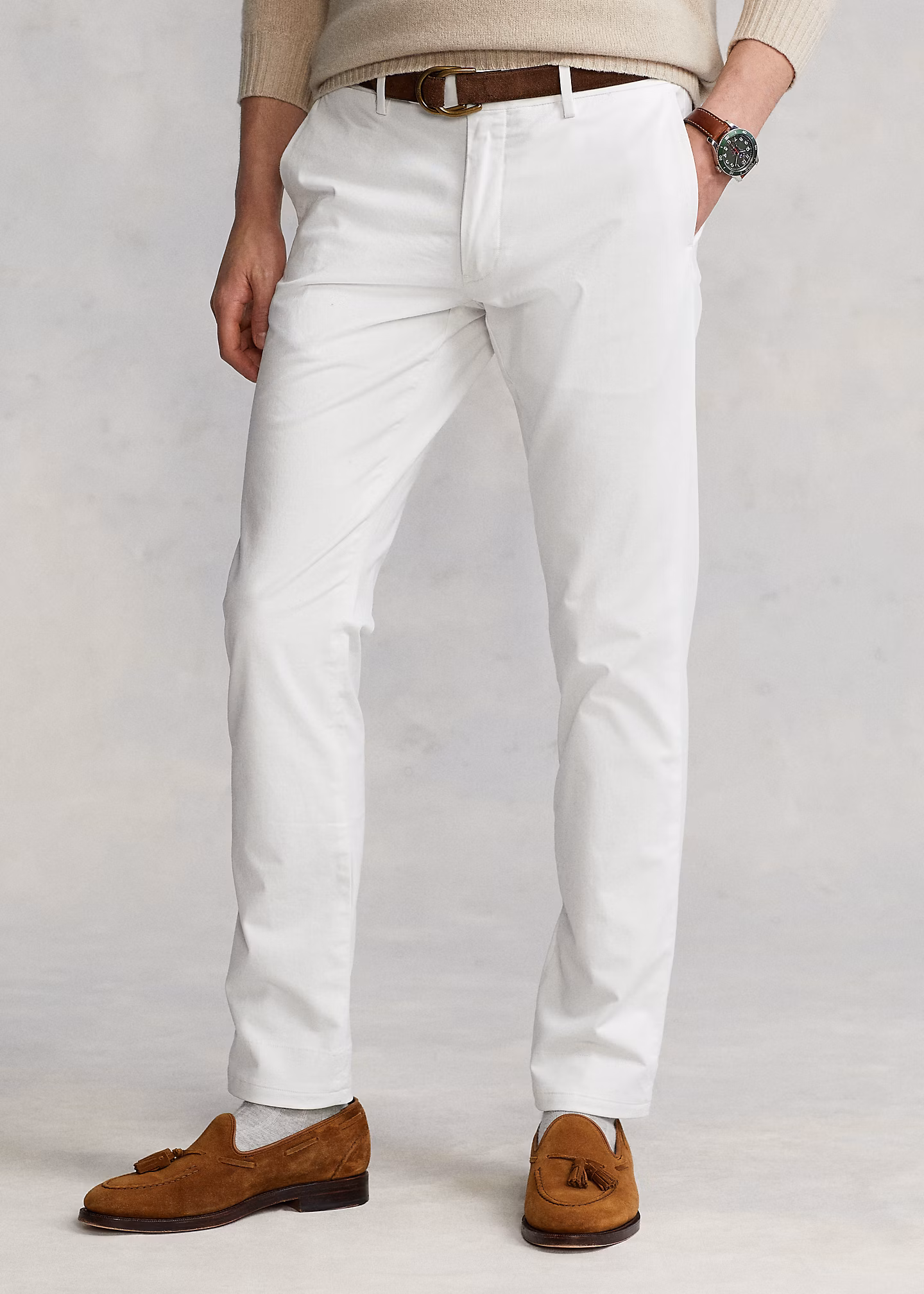 Chinohose Greenwich im Stretch-Slim-Fit - RALPH LAUREN OUTLET