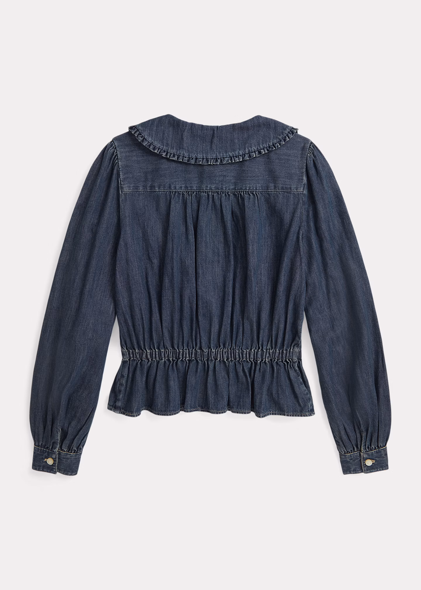 Langärmlige Bluse aus Denim - RALPH LAUREN OUTLET