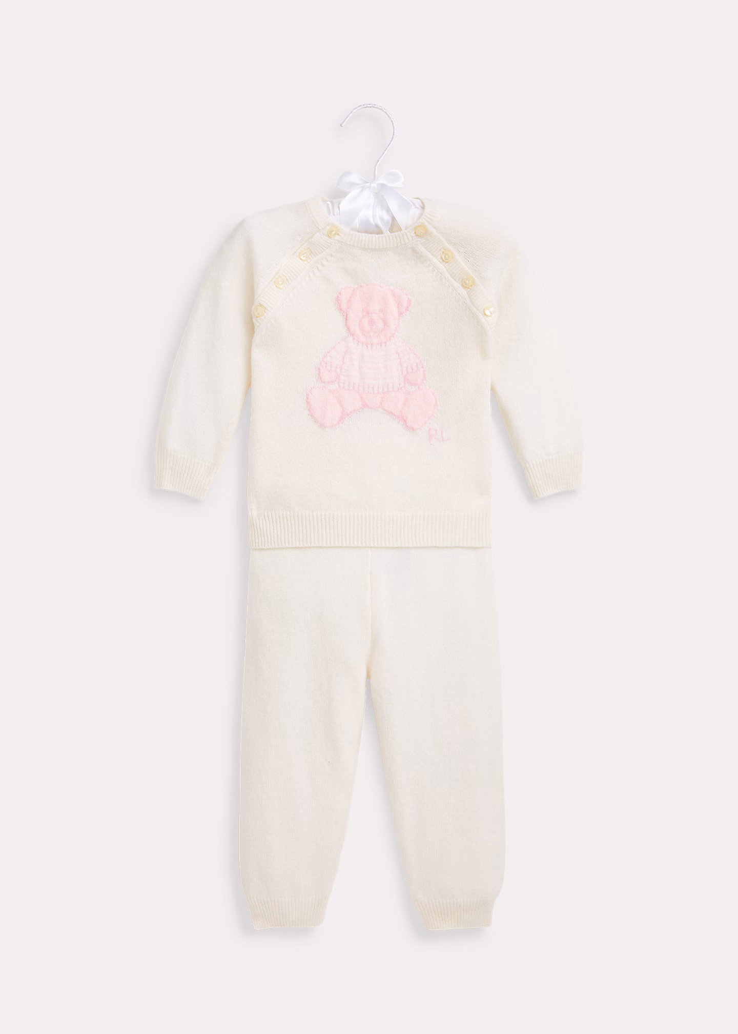 Set aus Kaschmir-Pullover und Hose - RALPH LAUREN OUTLET