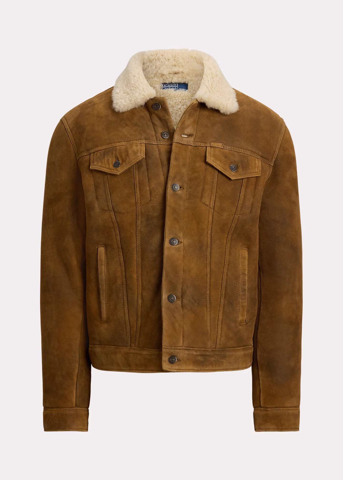 Truckerjacke aus Lammfell - RALPH LAUREN OUTLET