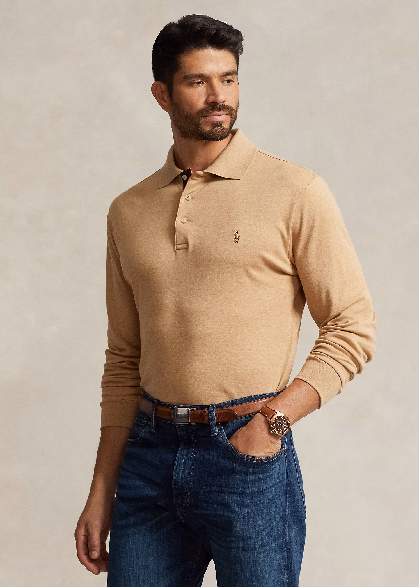 Poloshirt aus weicher Baumwolle - RALPH LAUREN OUTLET
