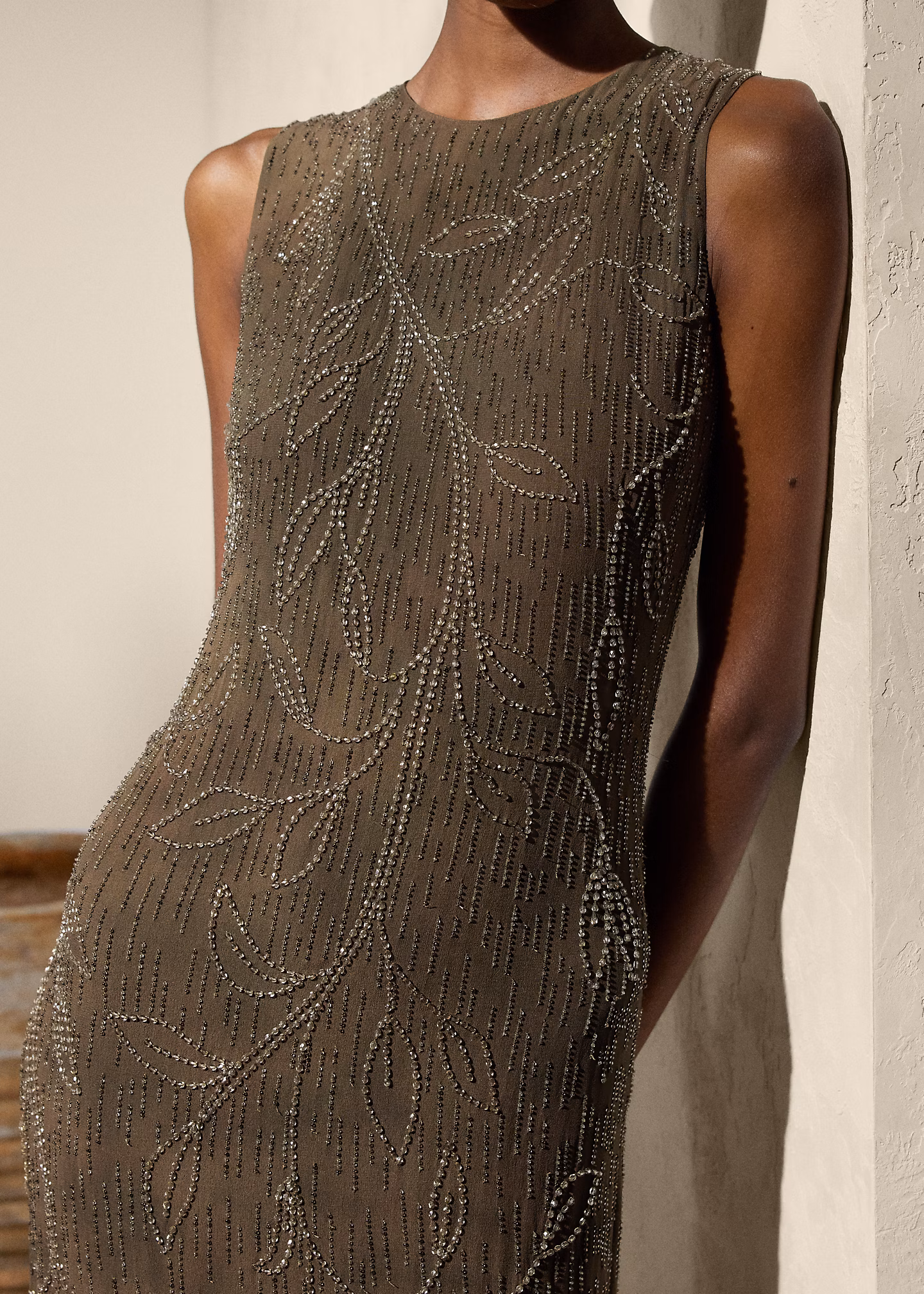 Verziertes Seiden-Cocktailkleid Carroll - RALPH LAUREN OUTLET