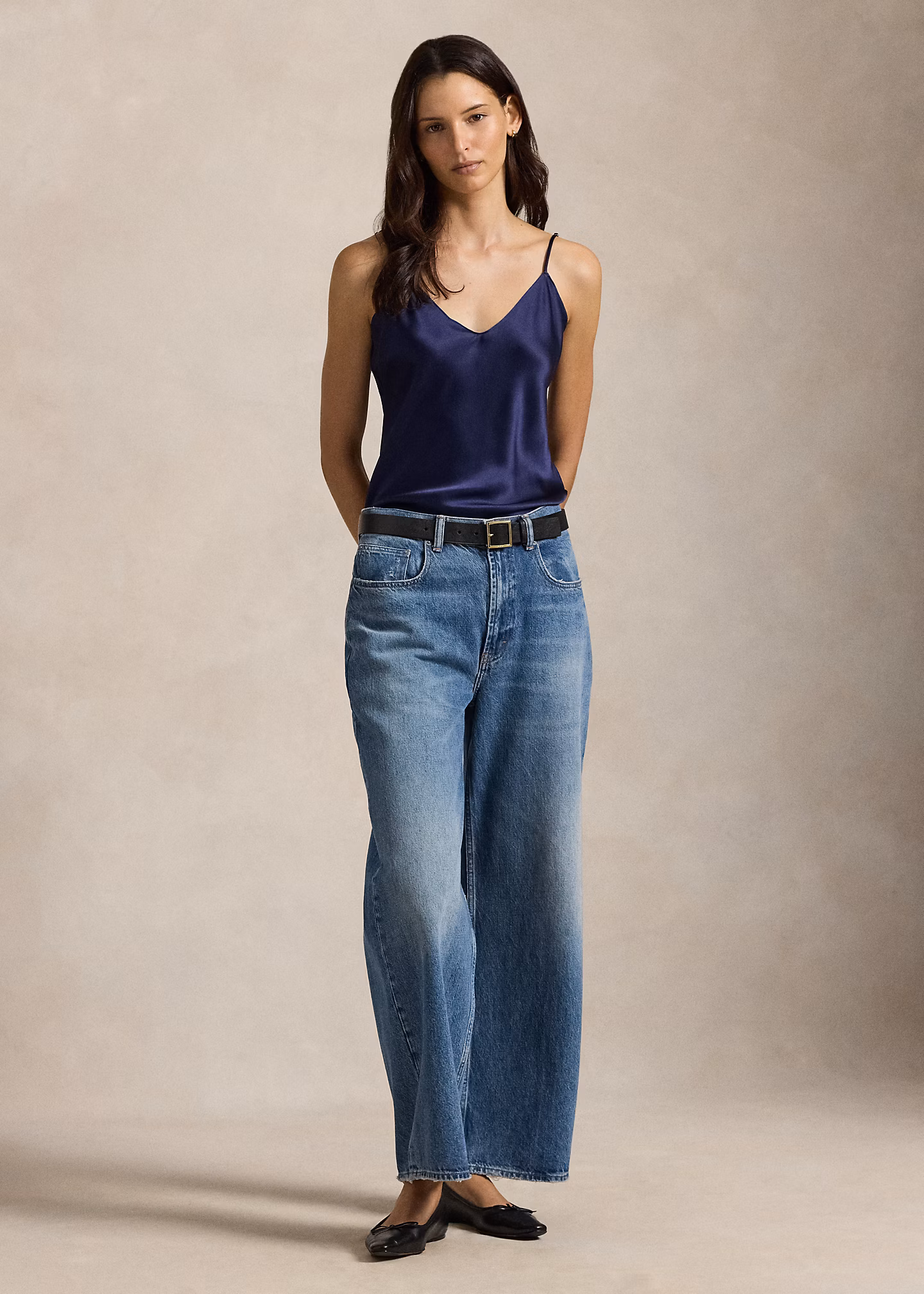 Ärmelloses Seidenoberteil - RALPH LAUREN OUTLET