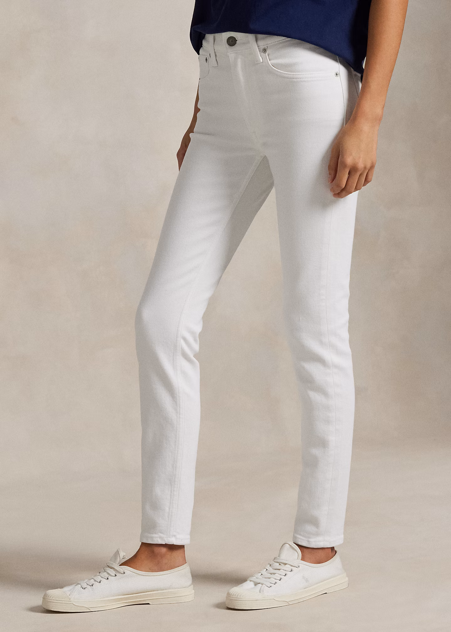 Super-Slim-Jeans mit mittlerer Leibhöhe - RALPH LAUREN OUTLET