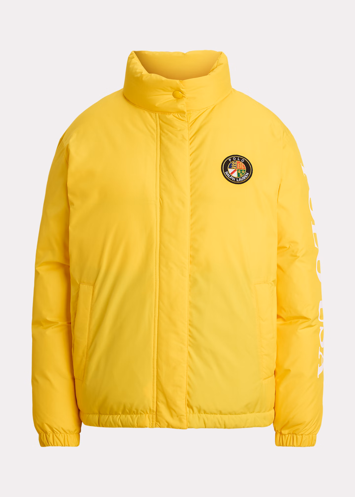 Daunengefüllte Pufferjacke mit Logo - RALPH LAUREN OUTLET