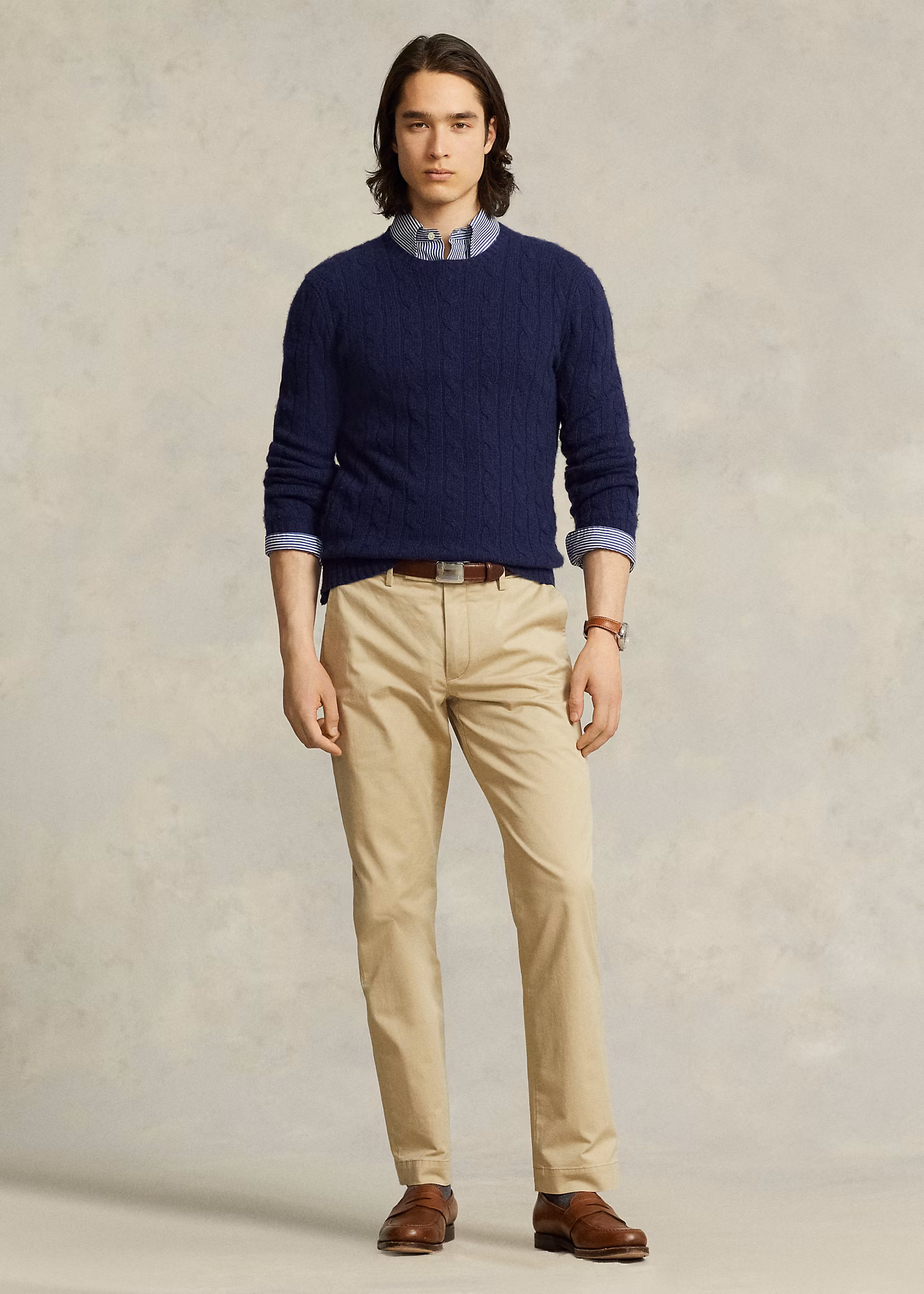 Straight-Fit Stretch-Chinohose - RALPH LAUREN OUTLET